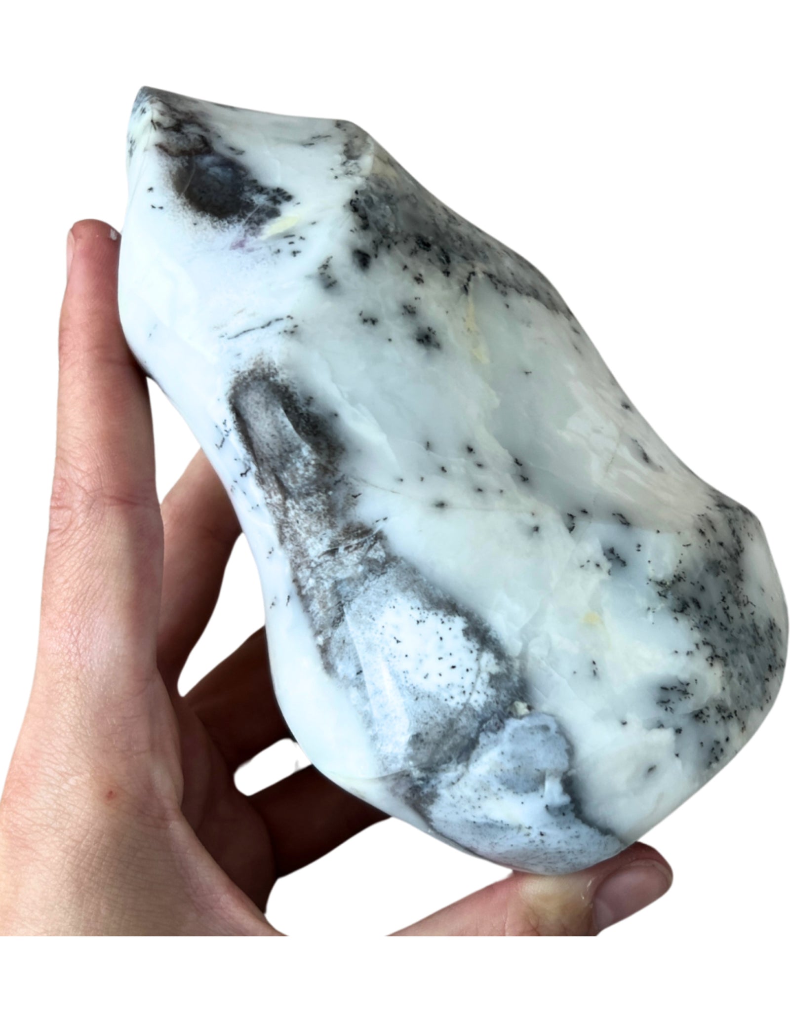 Agaat dendriet Feng shui vlam nr.04