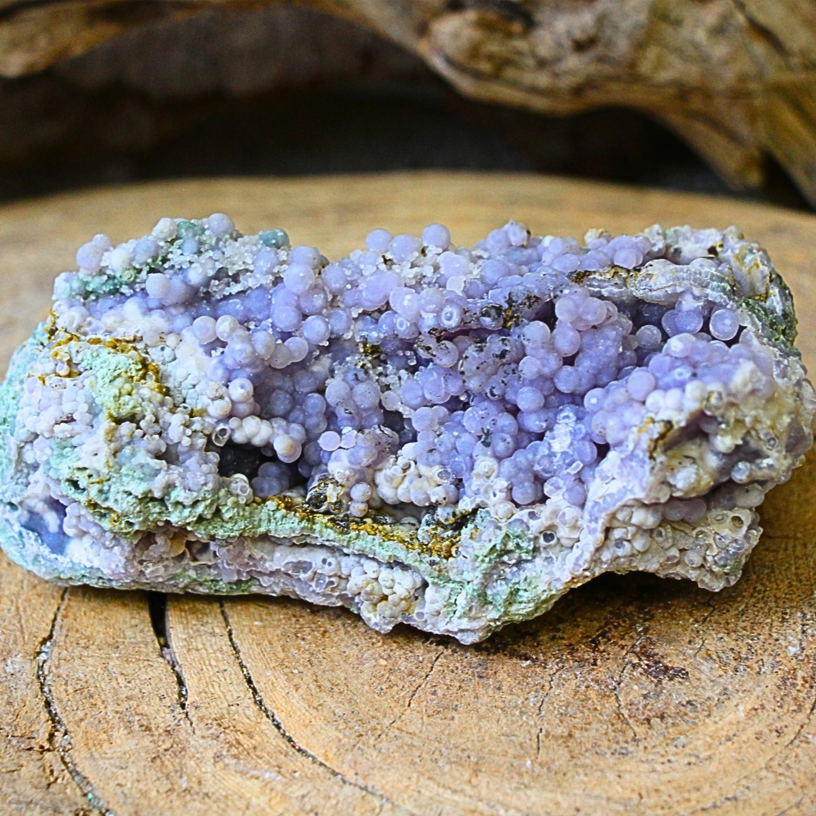 Agaat grape / Chalcedoon druif ruw nr.36