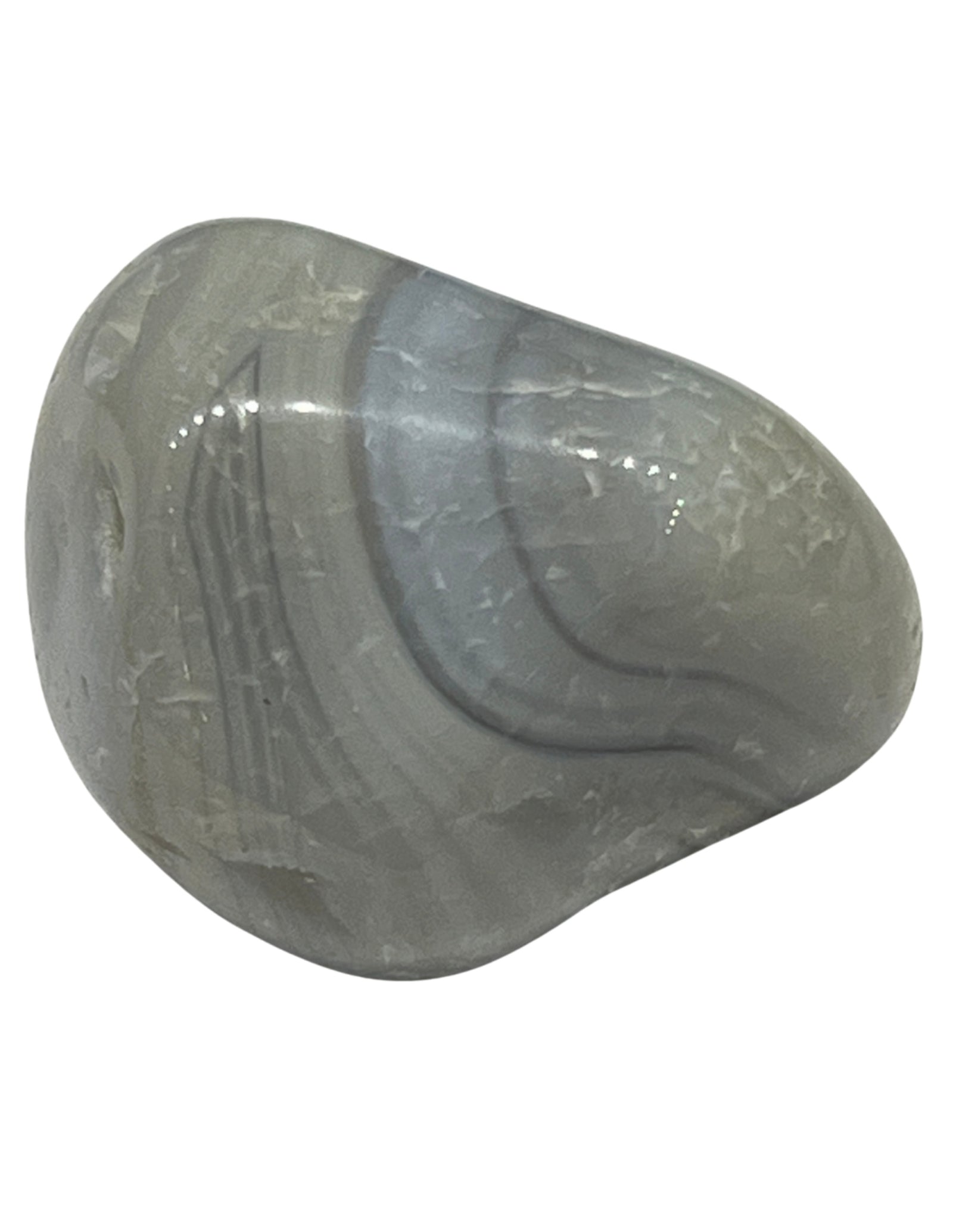 Agaat grijs trommelstenen 250 gr. (mt3)