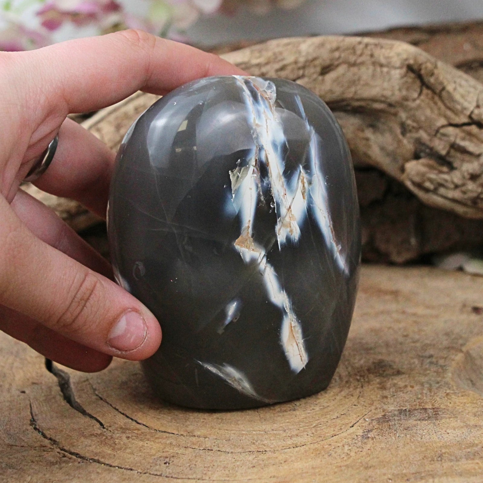 Agaat Orka sculptuur nr.19
