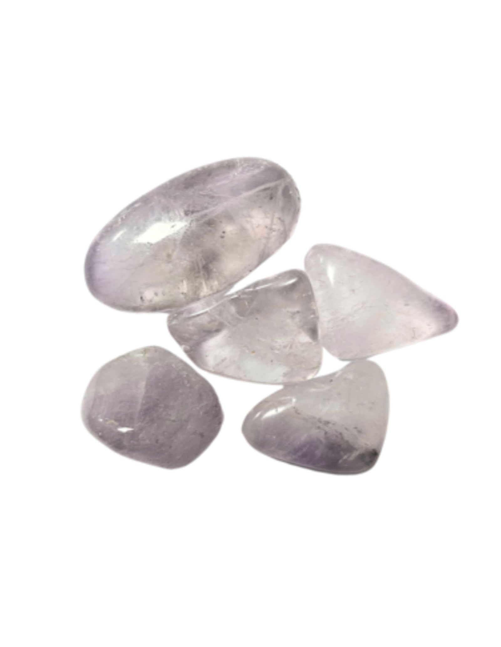 Amethist Bergkristal mix 50 gram trommelstenen (mt3)