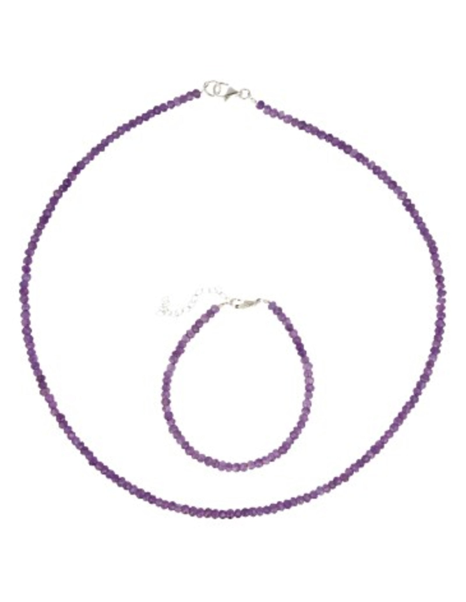 Amethist summer vibes armband