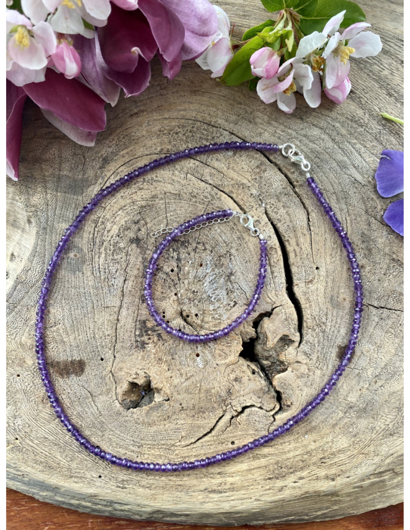 Amethist summer vibes ketting