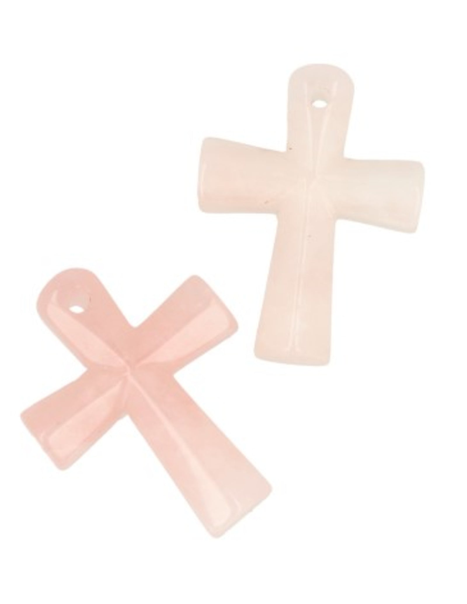 Ankh teken Roze kwarts