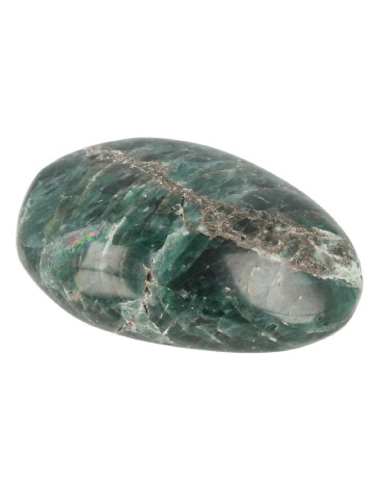 Apatiet groen / blauw zaksteen