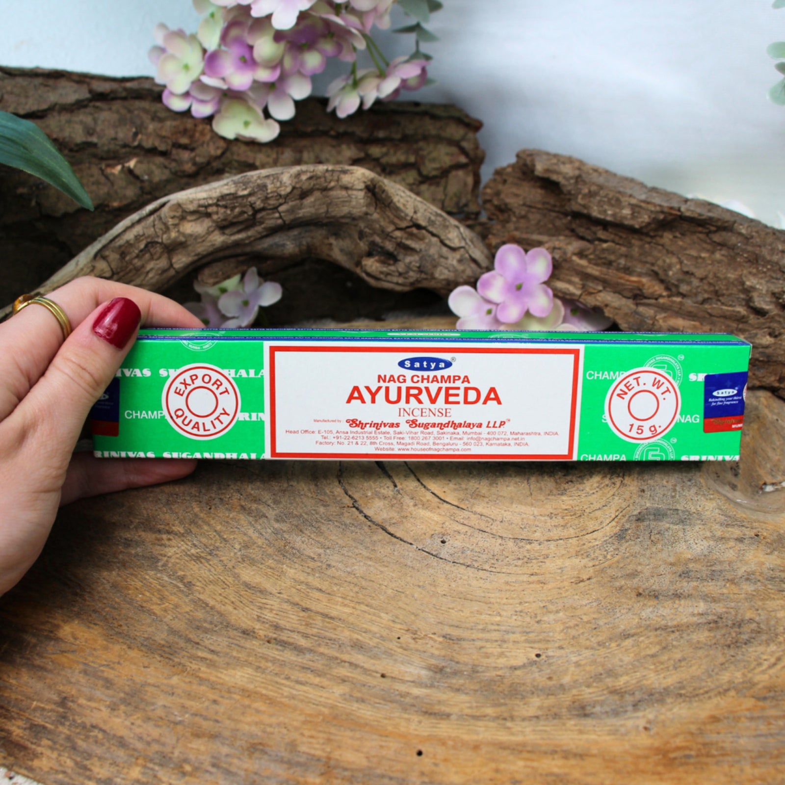 Ayurveda wierook stokjes Satya 15 grams