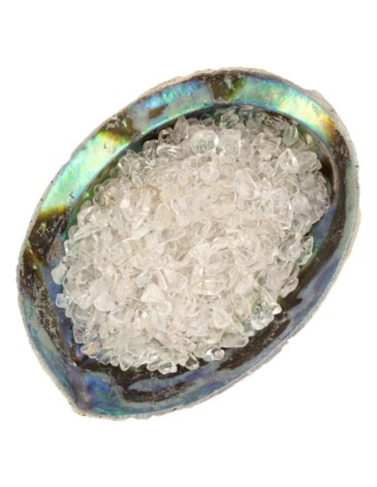 Bergkristal 100 gr. trommelstenen oplaadmix (mt1)