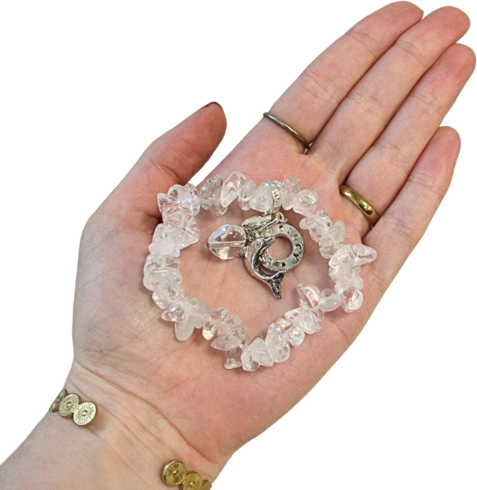 Bergkristal Ruby Mania, armband nr 2, nugget