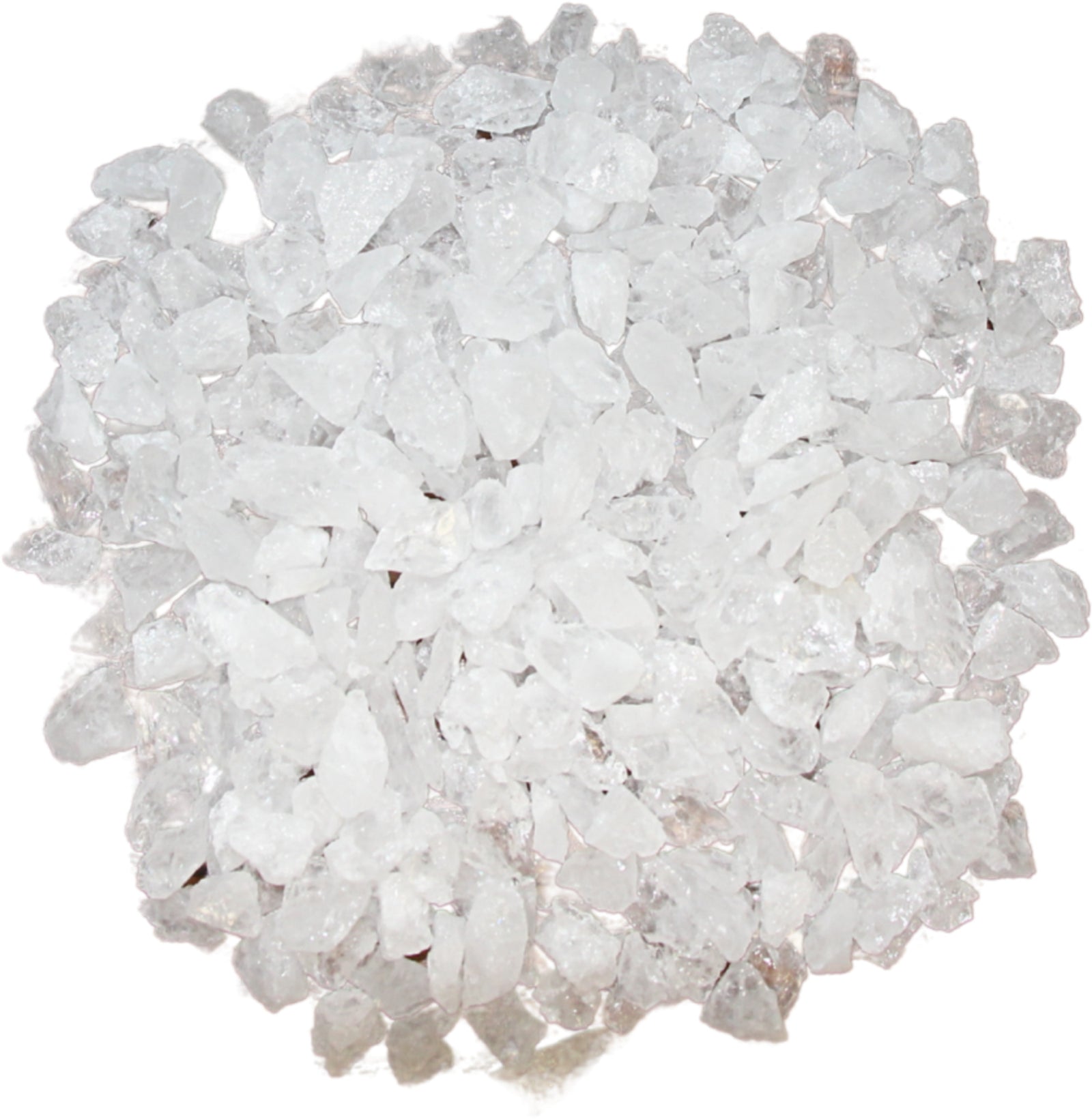 Bergkristal split 100 gr. ruwe brokjes