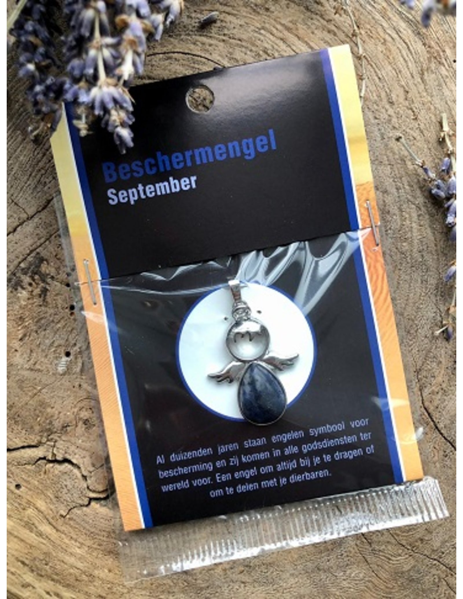 Beschermengel September op kaartje