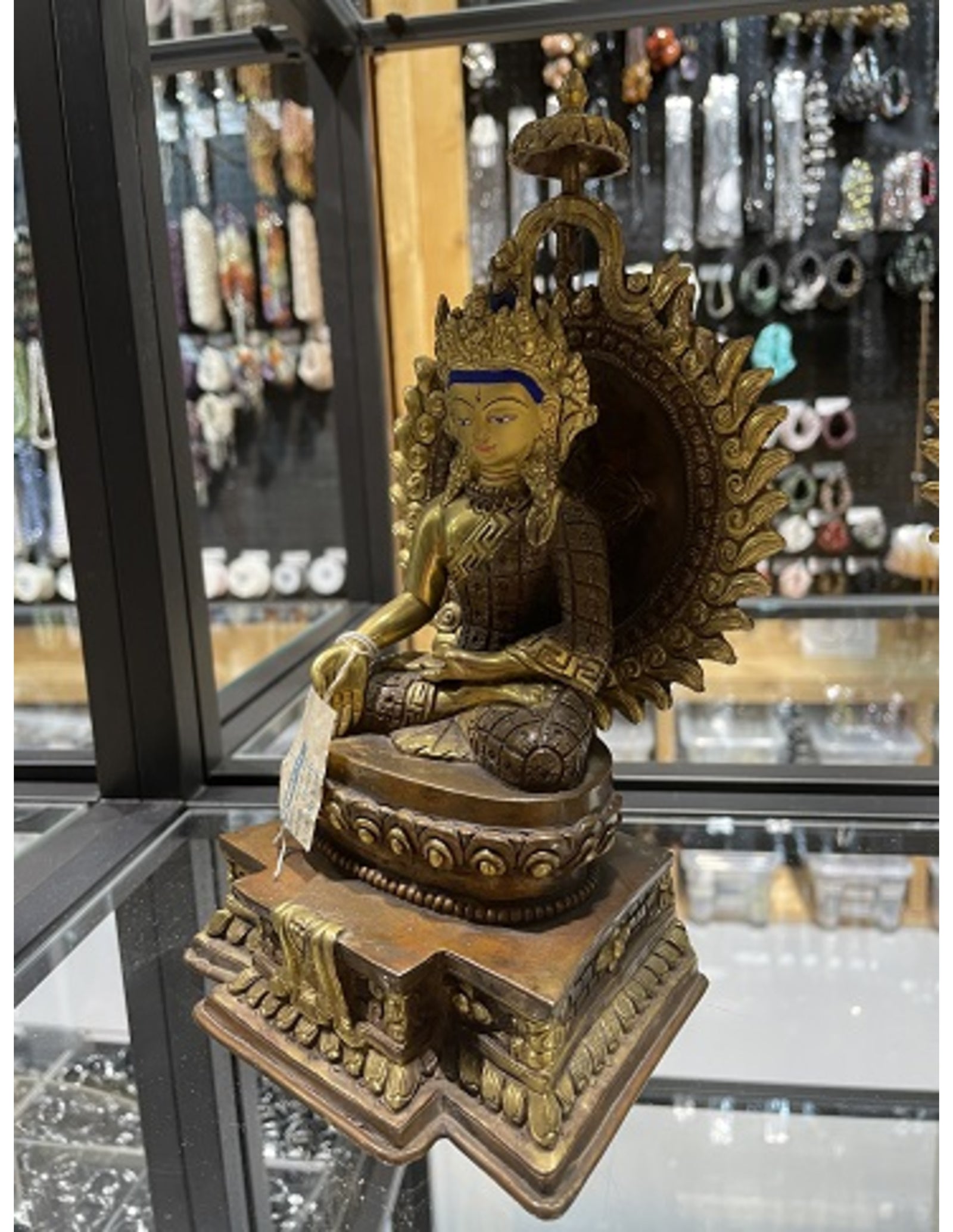 Boeddha troon 2 delig Goldface