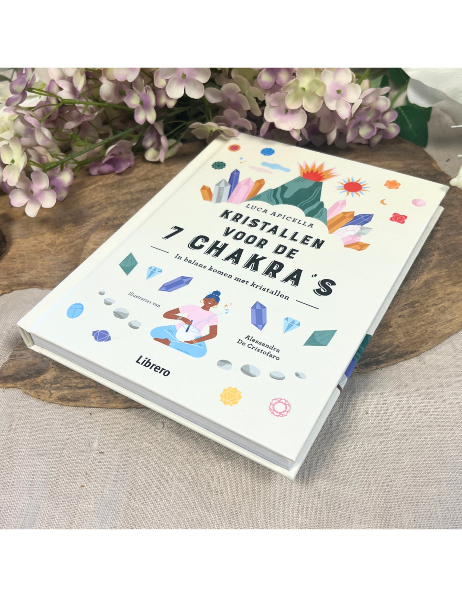 Boek: Kristallen voor de 7 chakra's