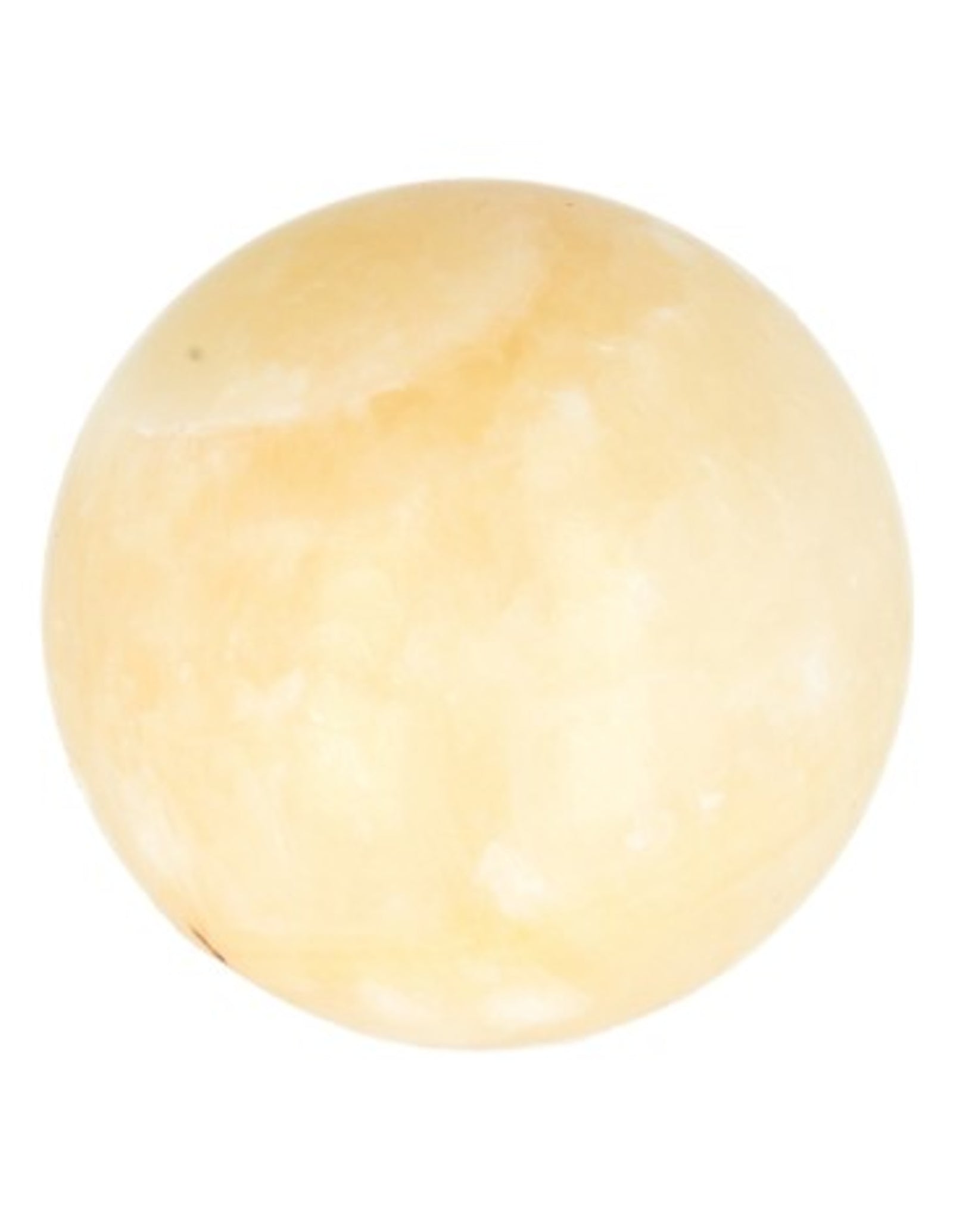 Calciet geel 4 cm edelsteen bol