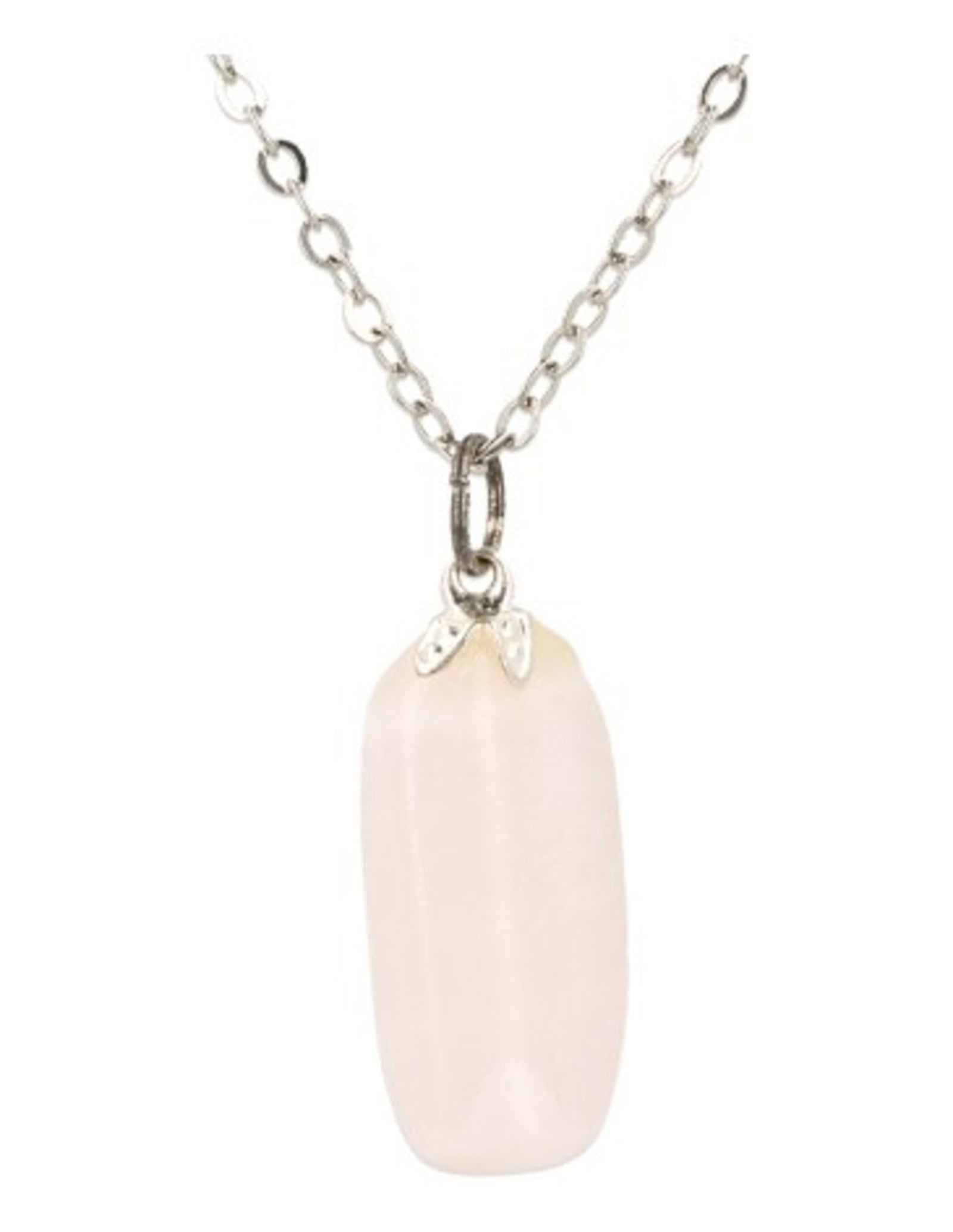 Calciet mangano edelsteen hanger