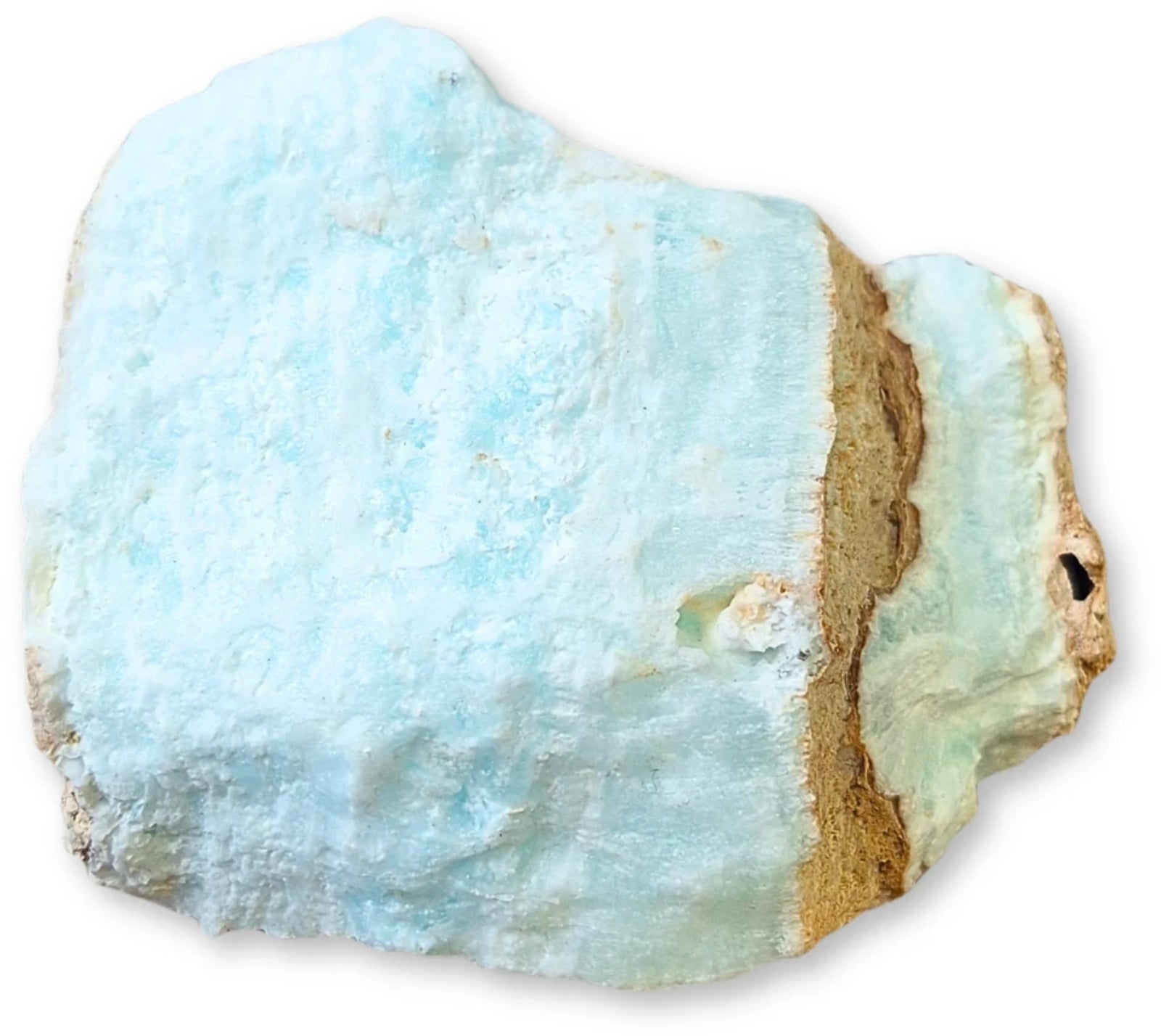 Caribbean blue Calciet ruw nr.08