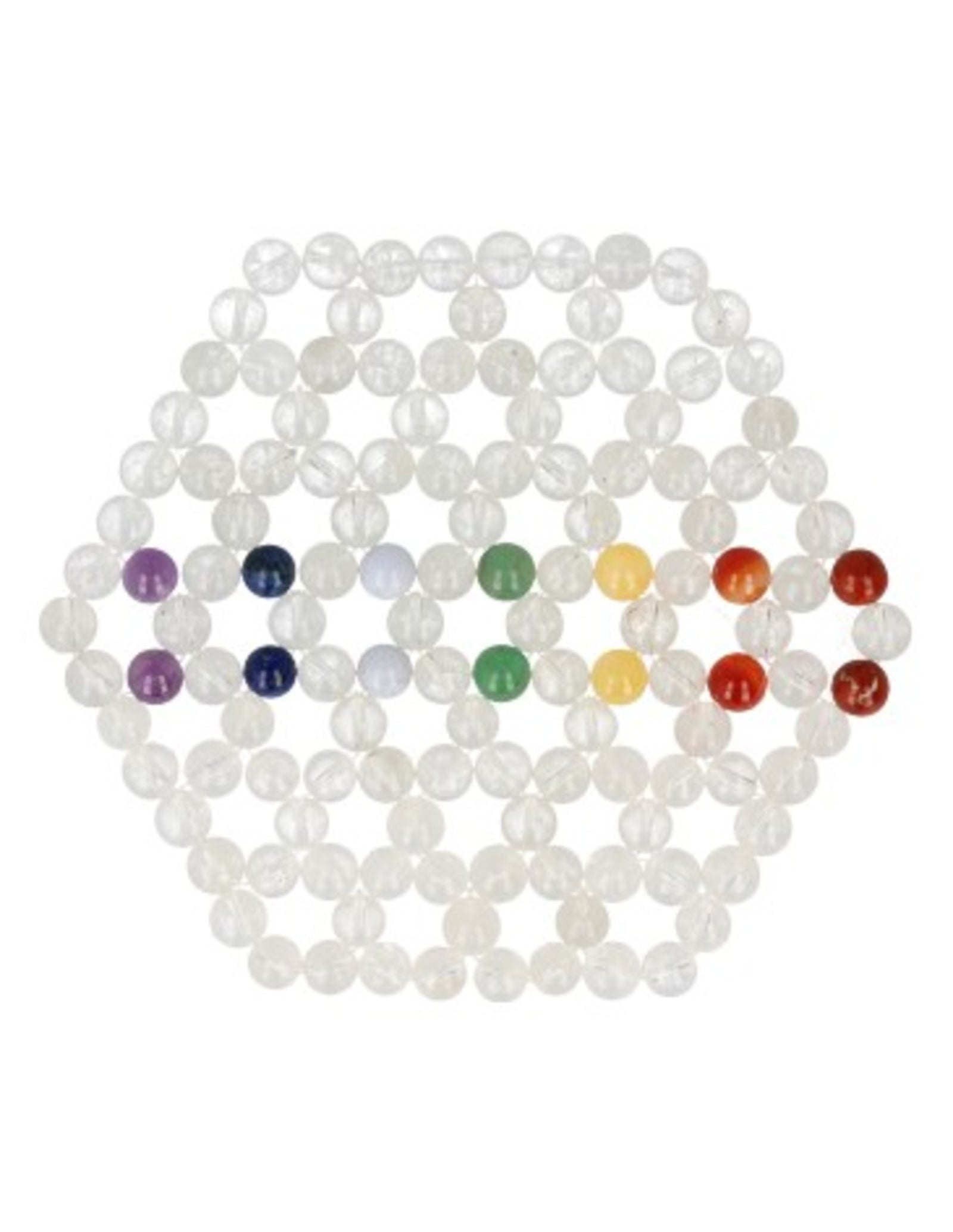 Chakra levensbloem onderzetter / mat