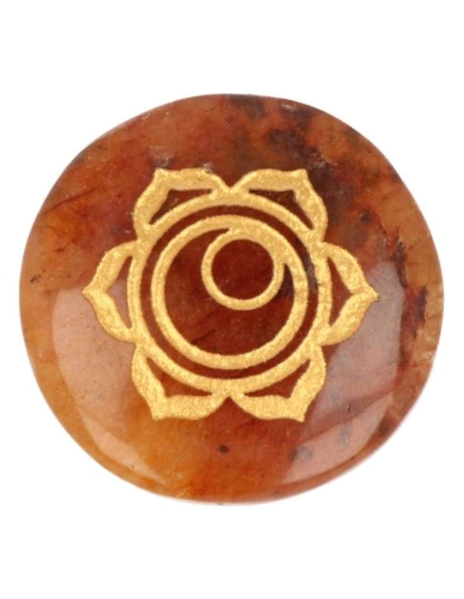 Chakra schijfstenen set in chakrabuidel