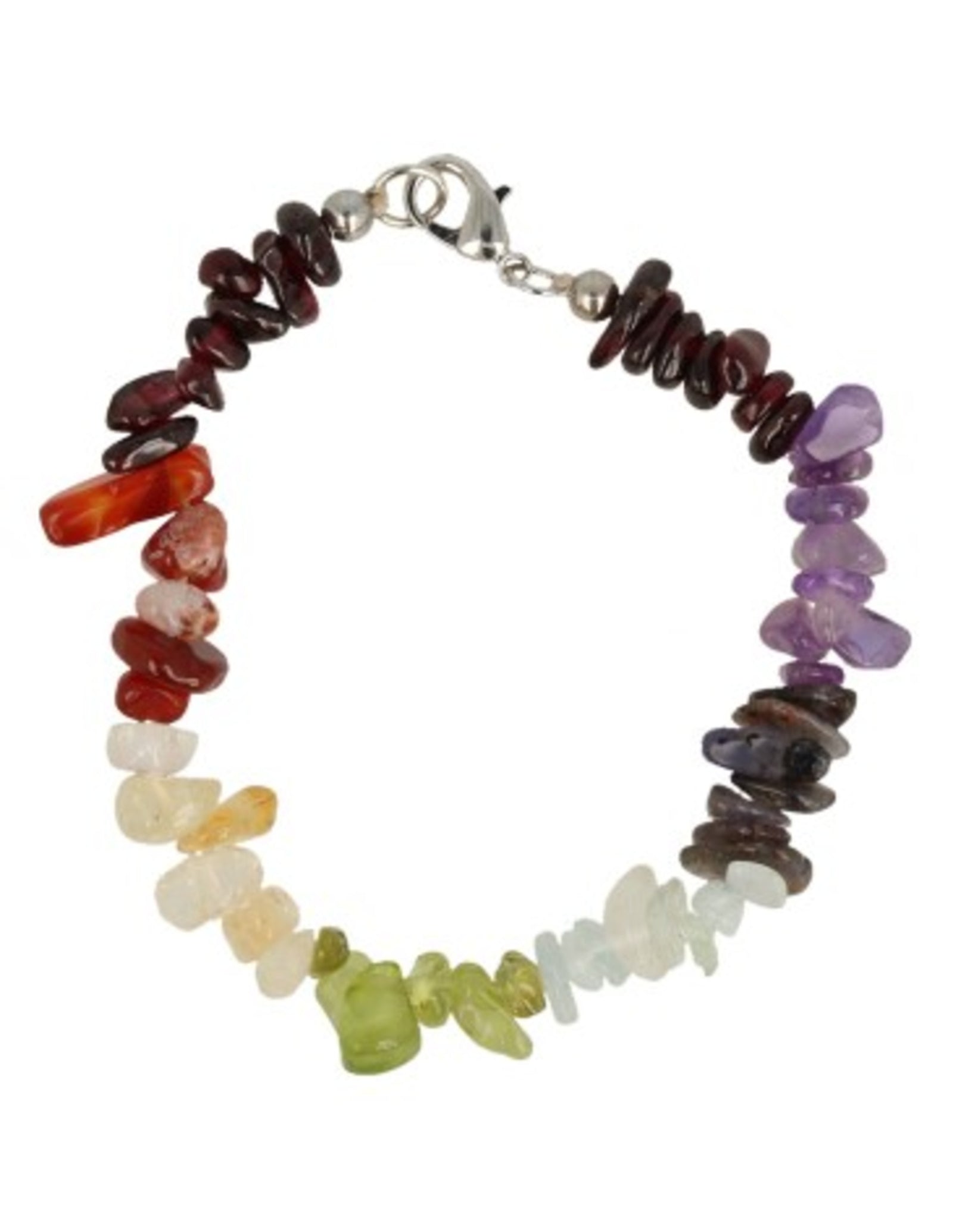 Chakra splitarmband met slotje