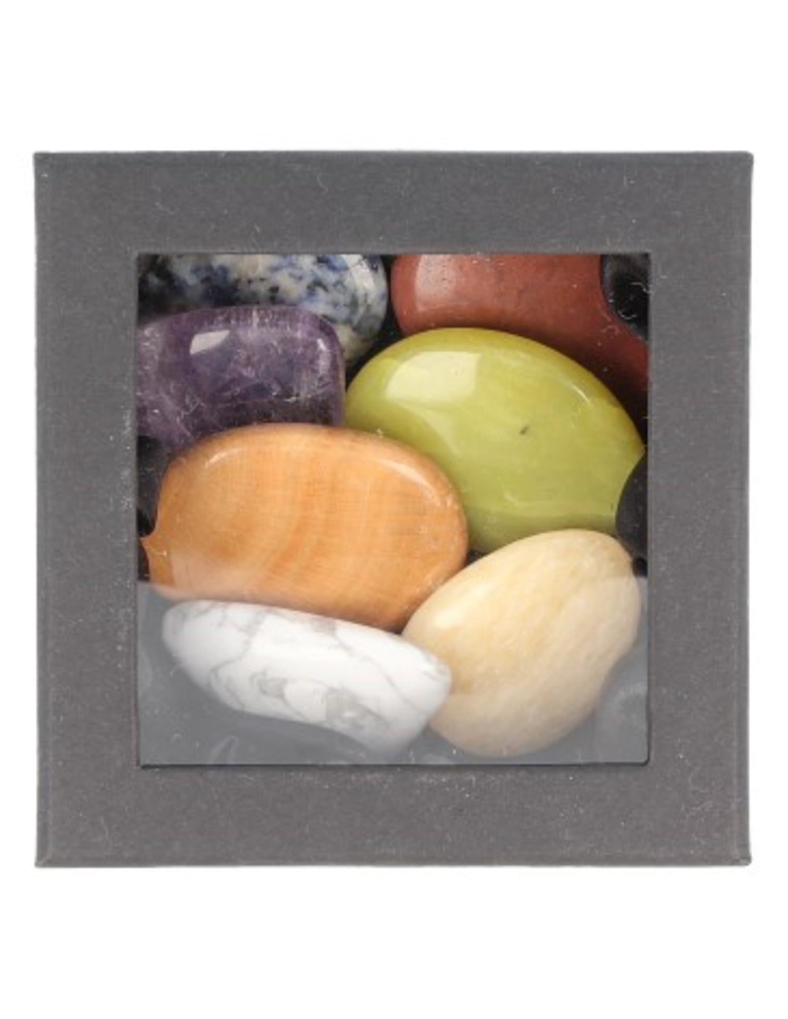 Chakra zakstenen set (opleg stenen)