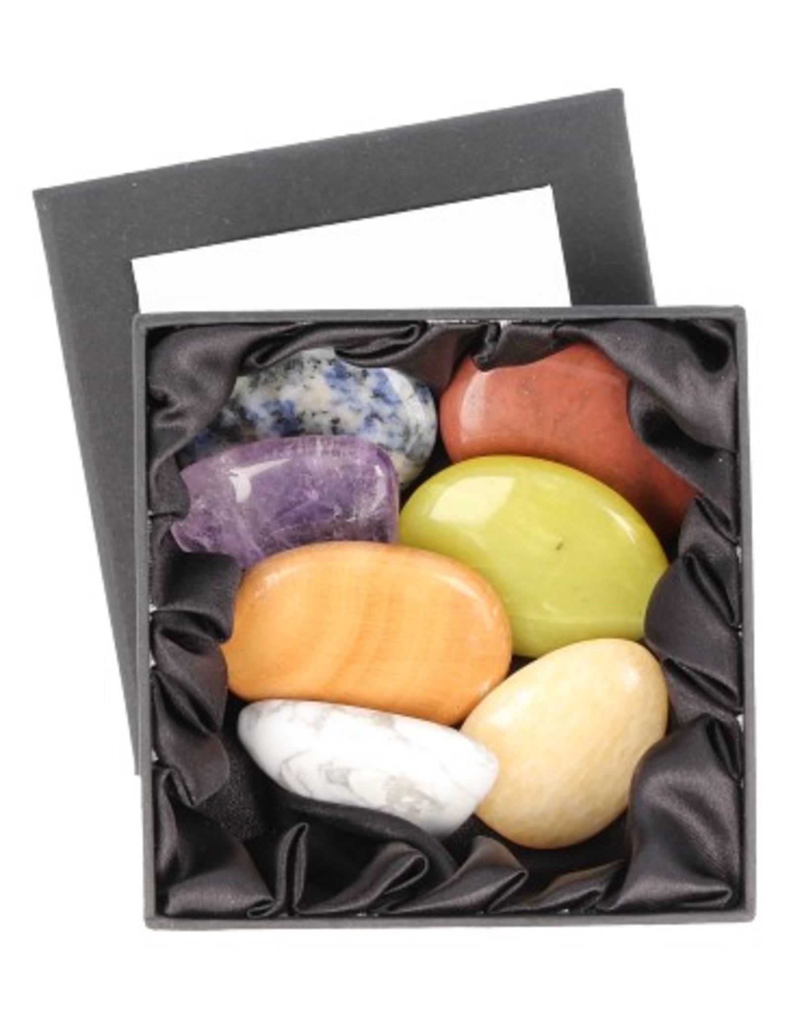 Chakra zakstenen set (opleg stenen)