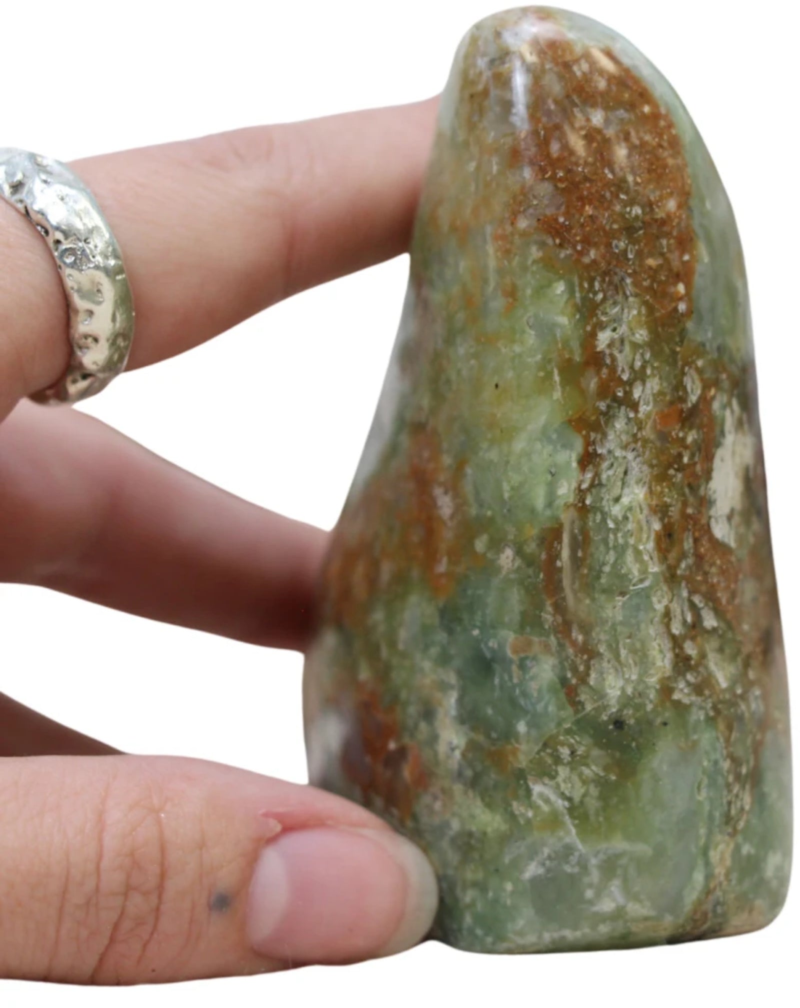 Chrysopraas sculptuur nr.30