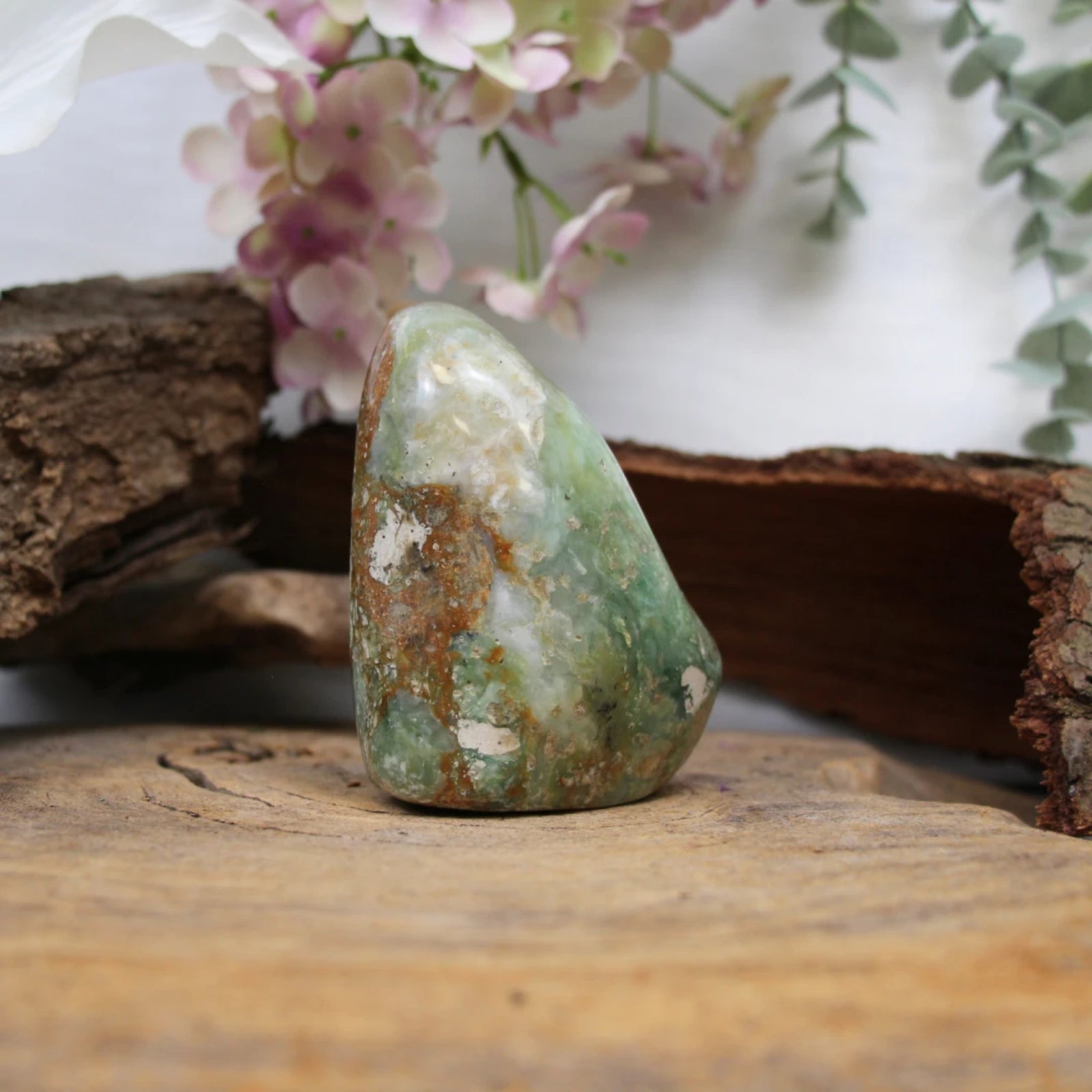 Chrysopraas sculptuur nr.30