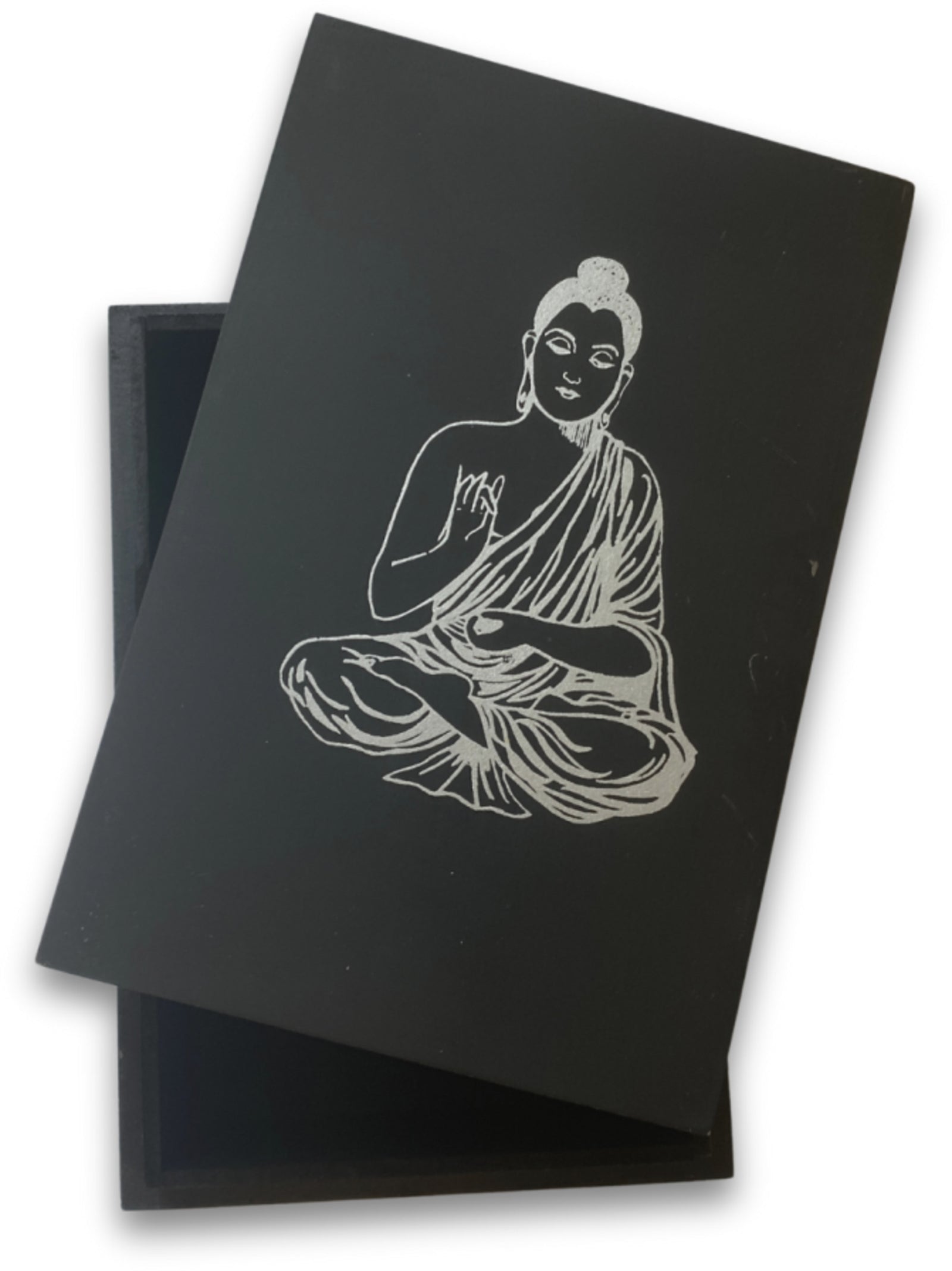 Doosje / Kistje zwart Buddha