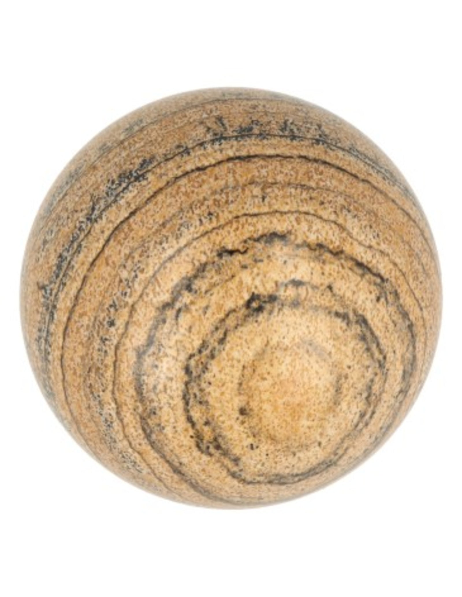 Edelsteenbol Jaspis landschap 40 mm