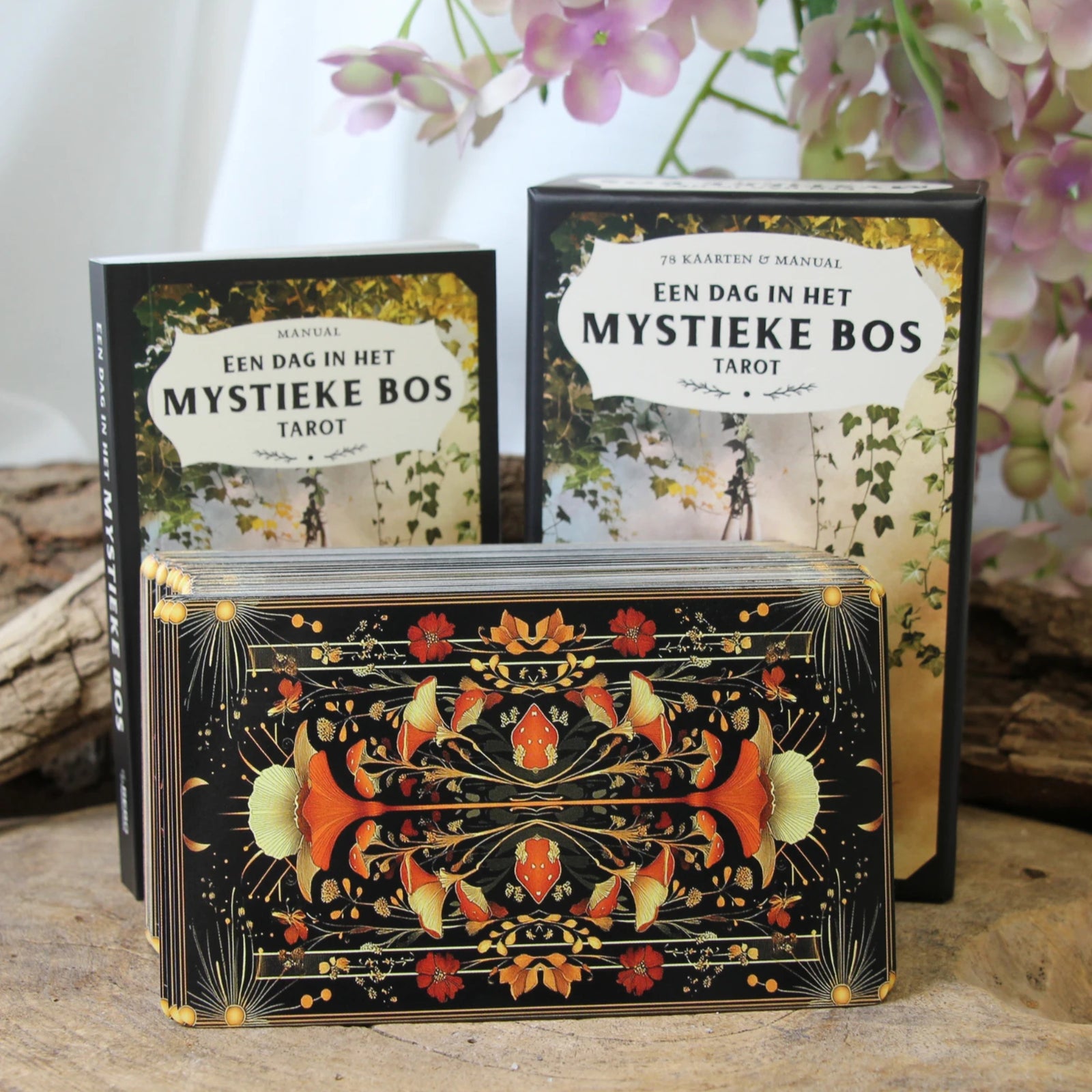 Een dag in het mystieke bos - Tarot speelkaarten