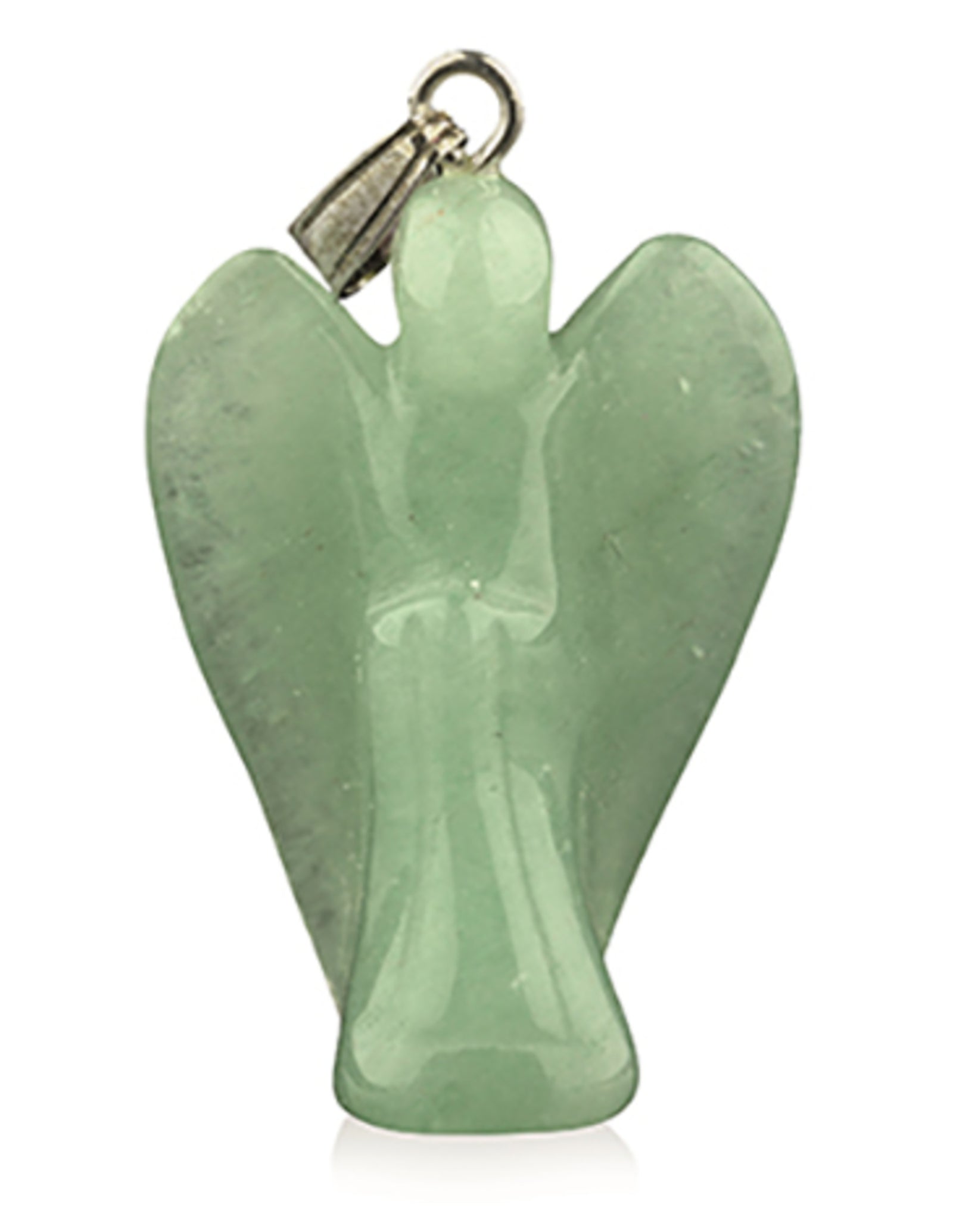 Engelen hanger + kaart Aventurijn groen