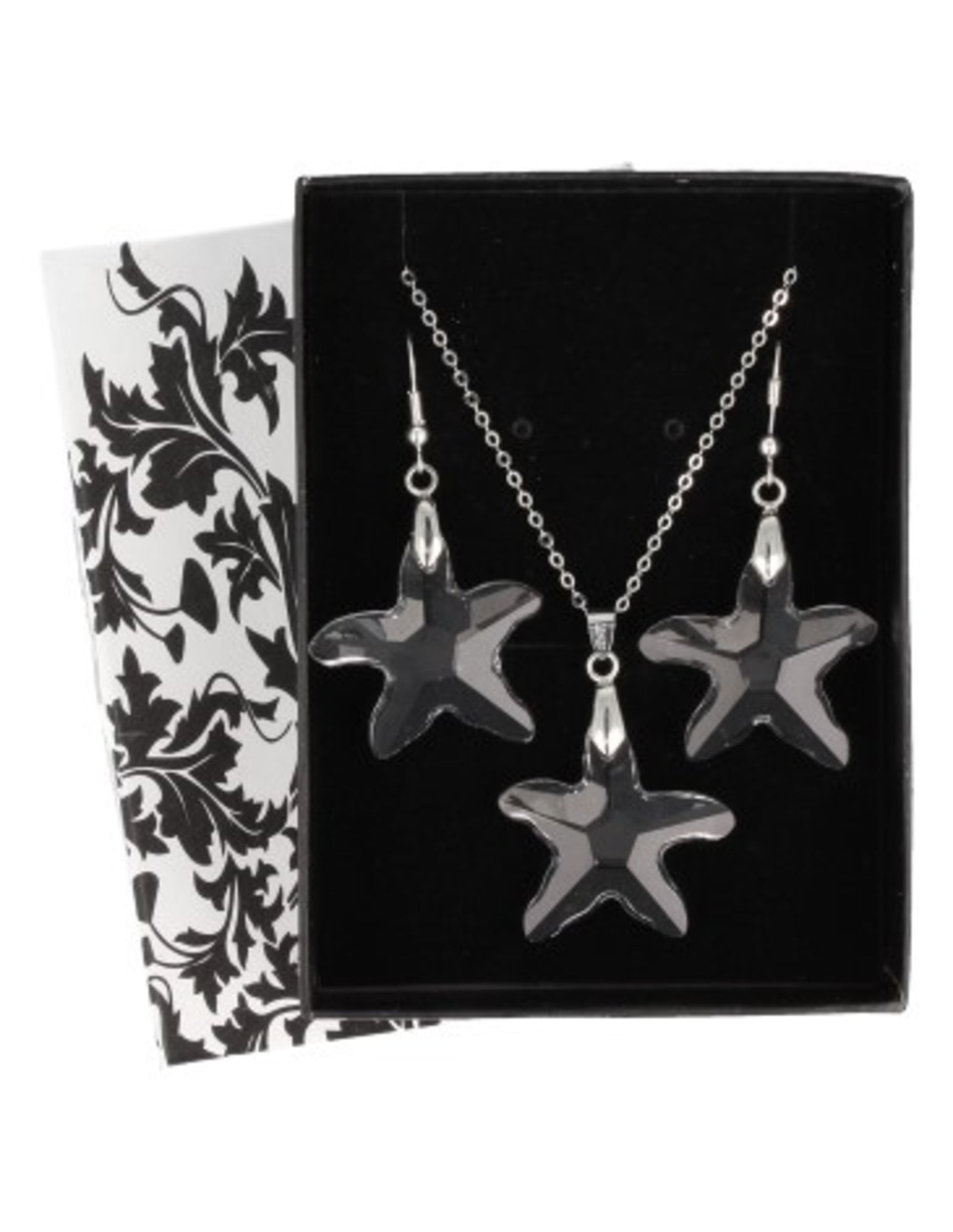 Feng shui ster hanger / oorbellen set
