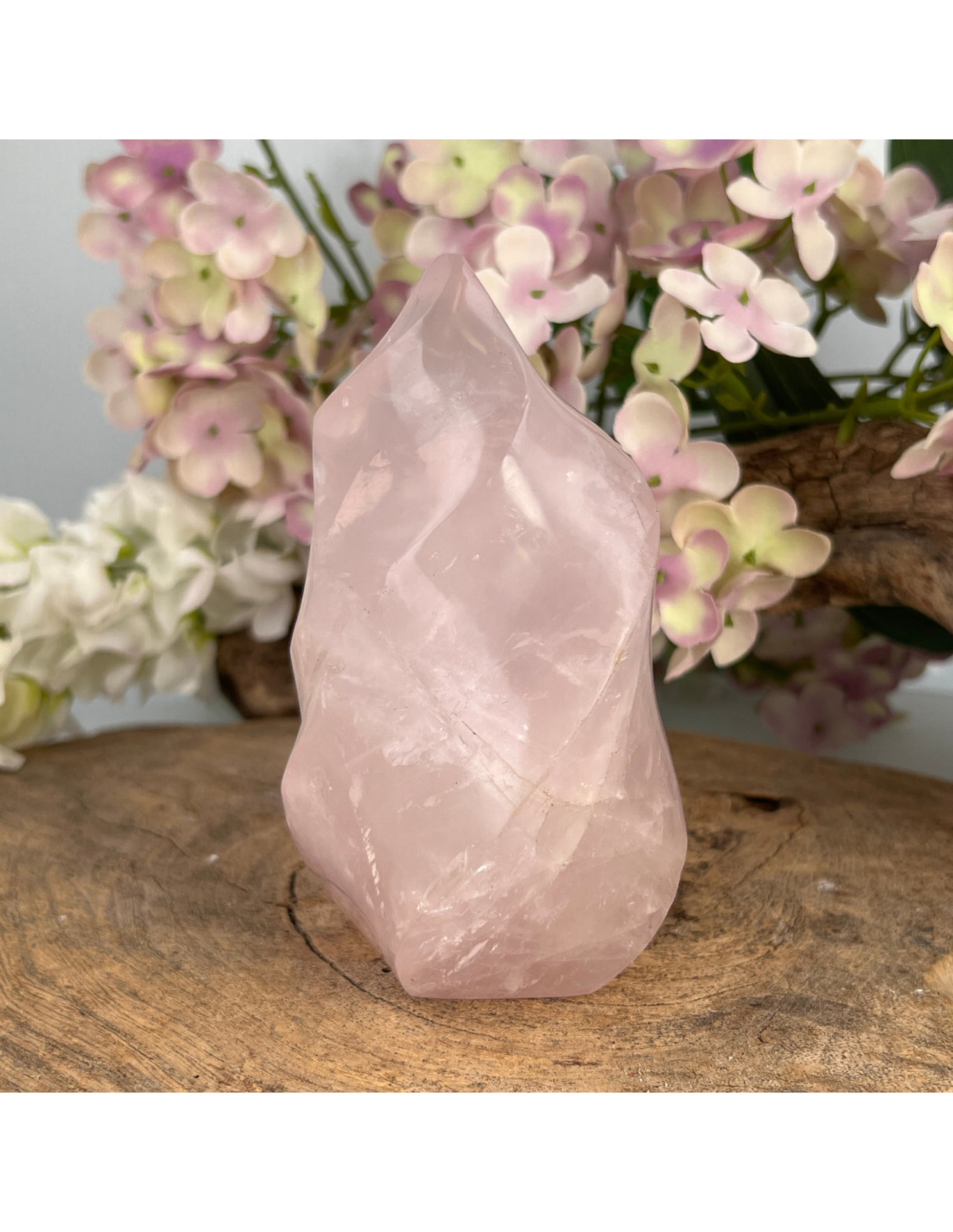 Feng shui vlam Roze kwarts nr.07