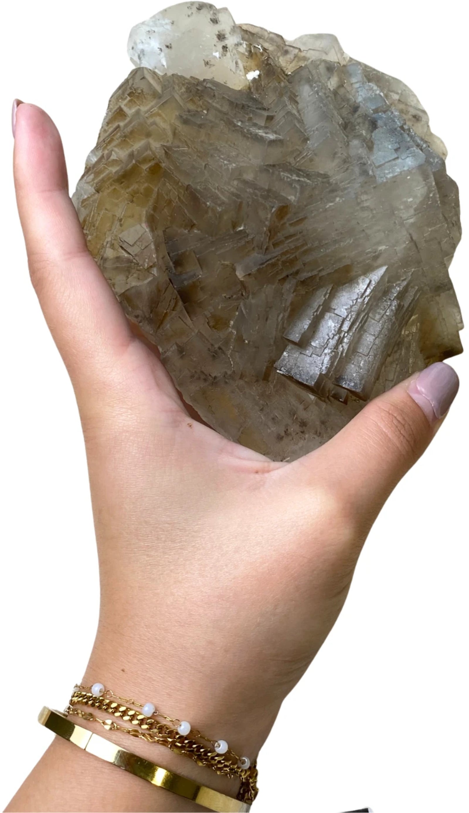 Fluoriet kristallen ruw nr.04