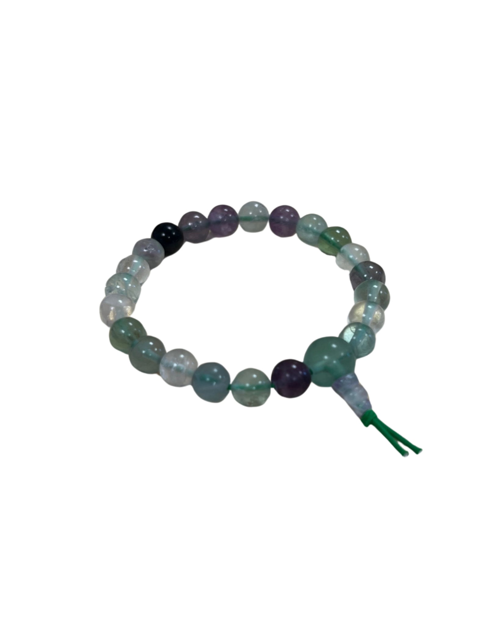 Fluoriet regenboog powerbead armband