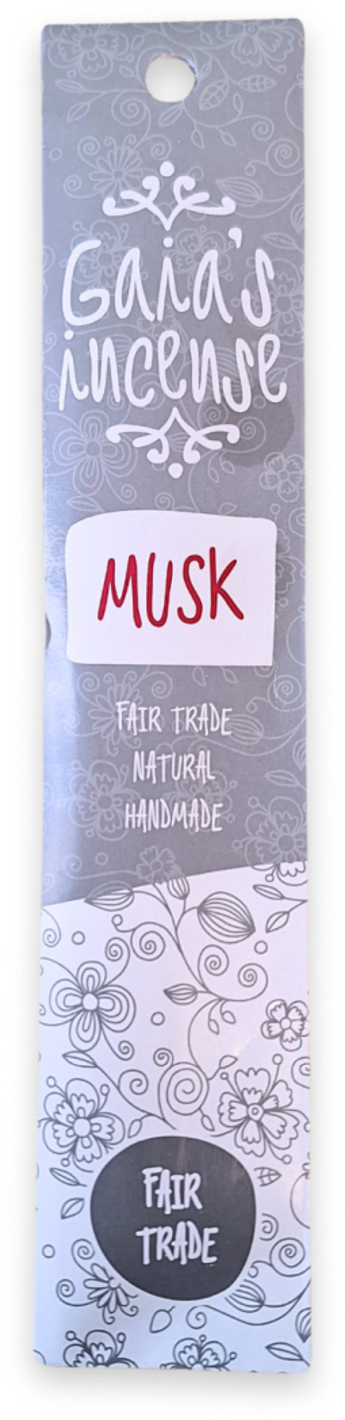 Gaia's incense - Musk wierook stokjes