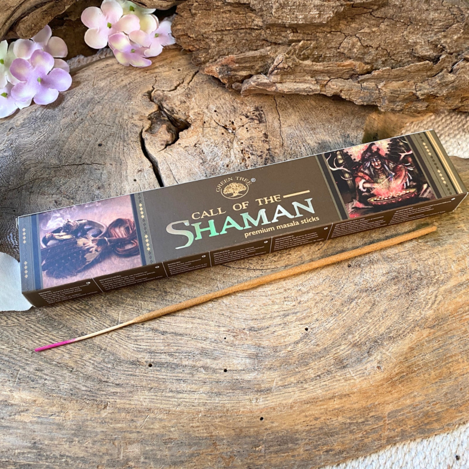 Green Tree Call of the Shaman Natural wierook 15 grams - doos van 12 st.