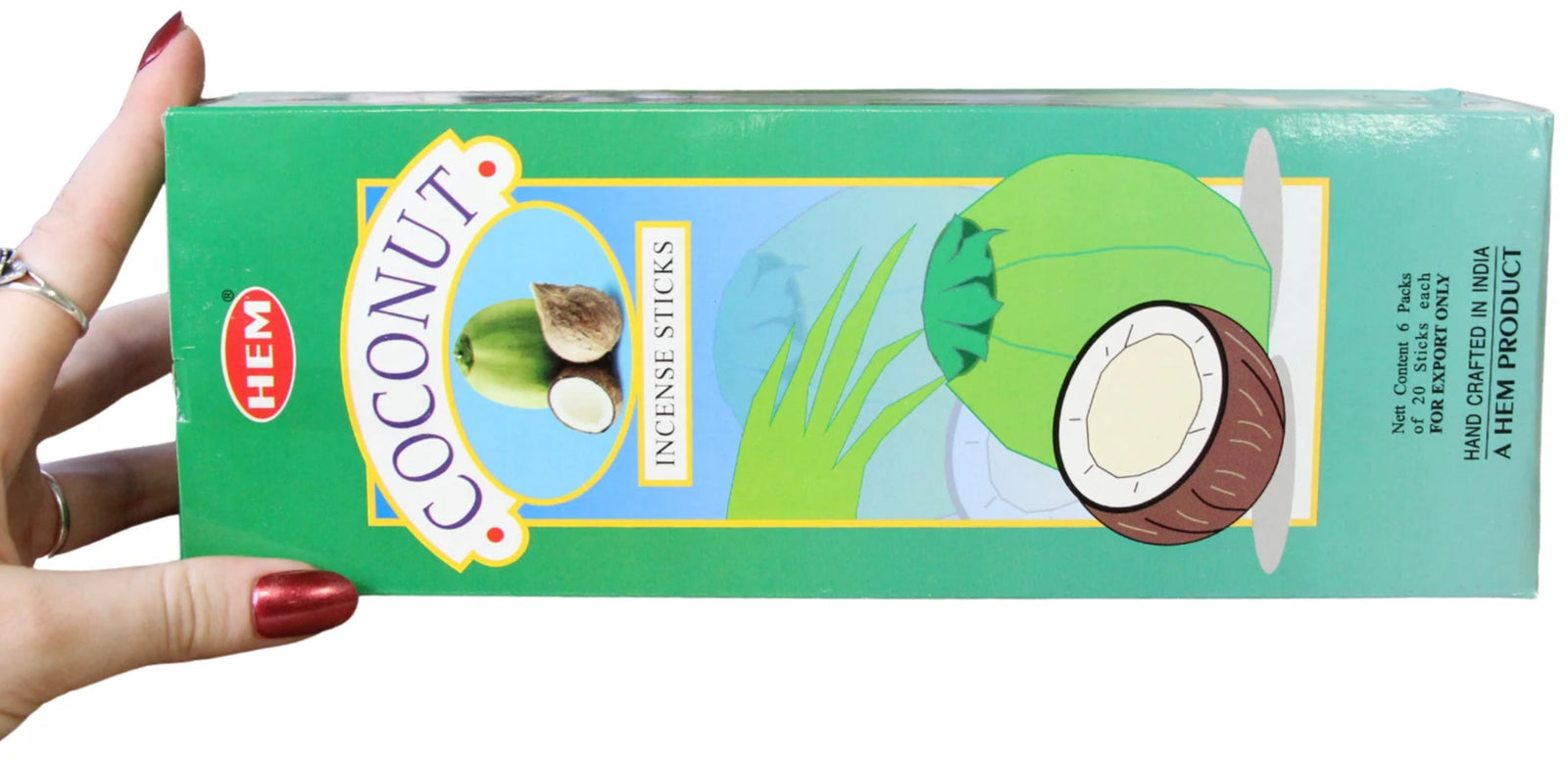 Hem Coconut wierook - doos van 6 st.