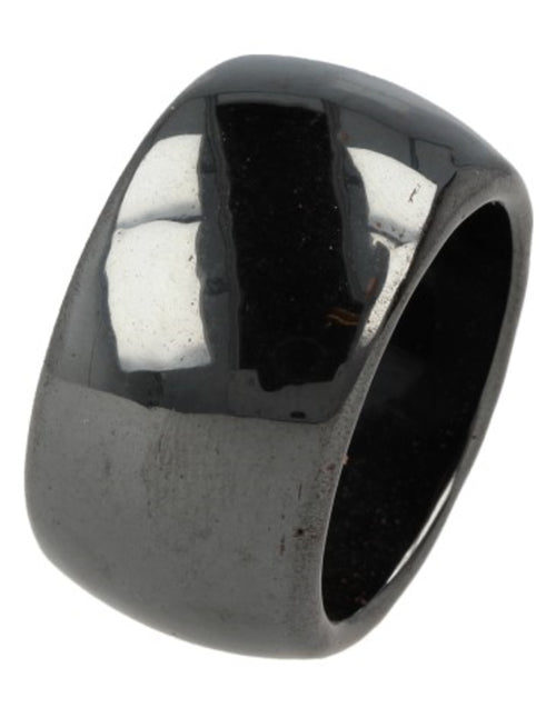 Hematiet magneet ring - 22