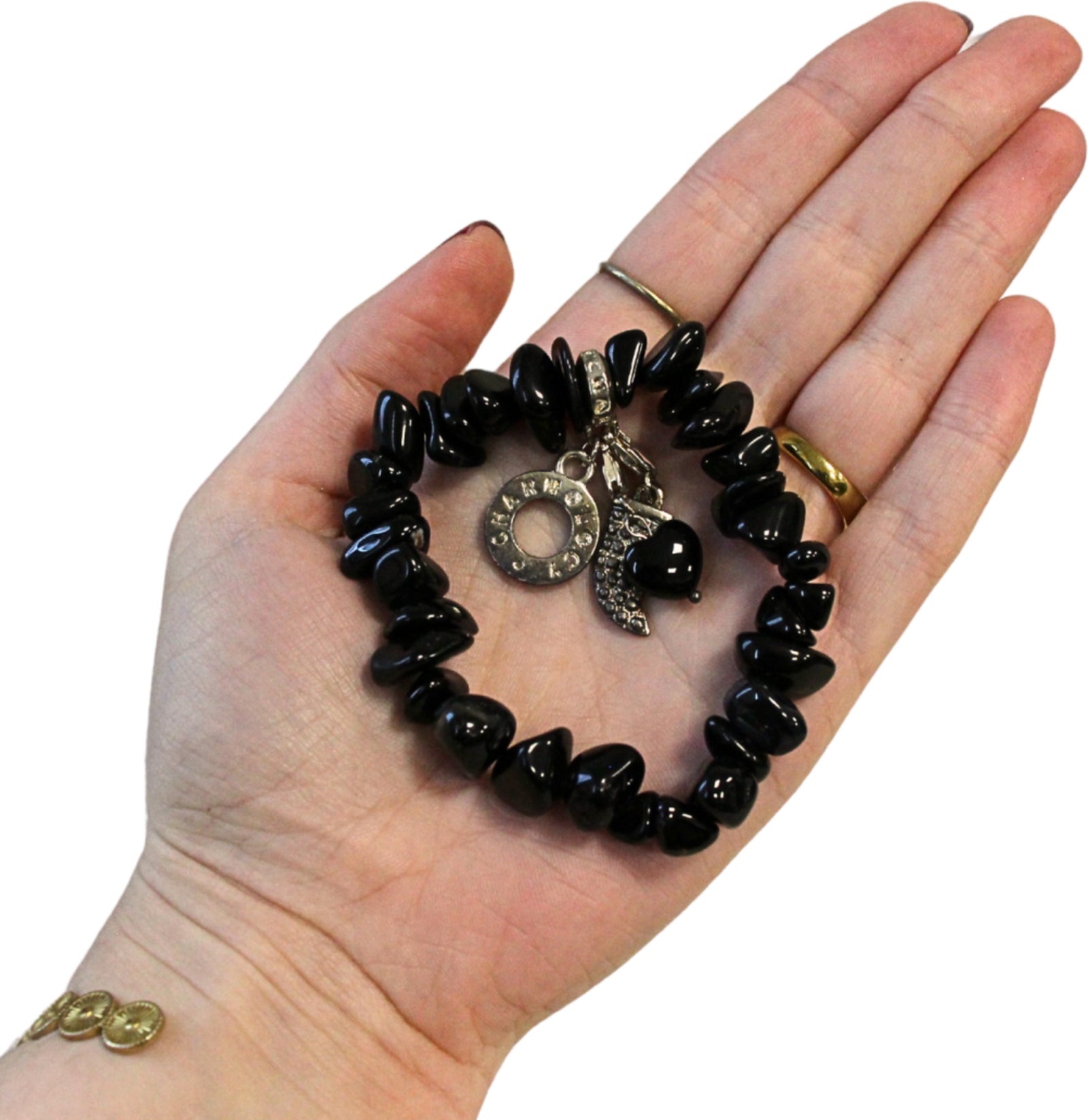 Hematiet Ruby Mania, armband nr 9, rond
