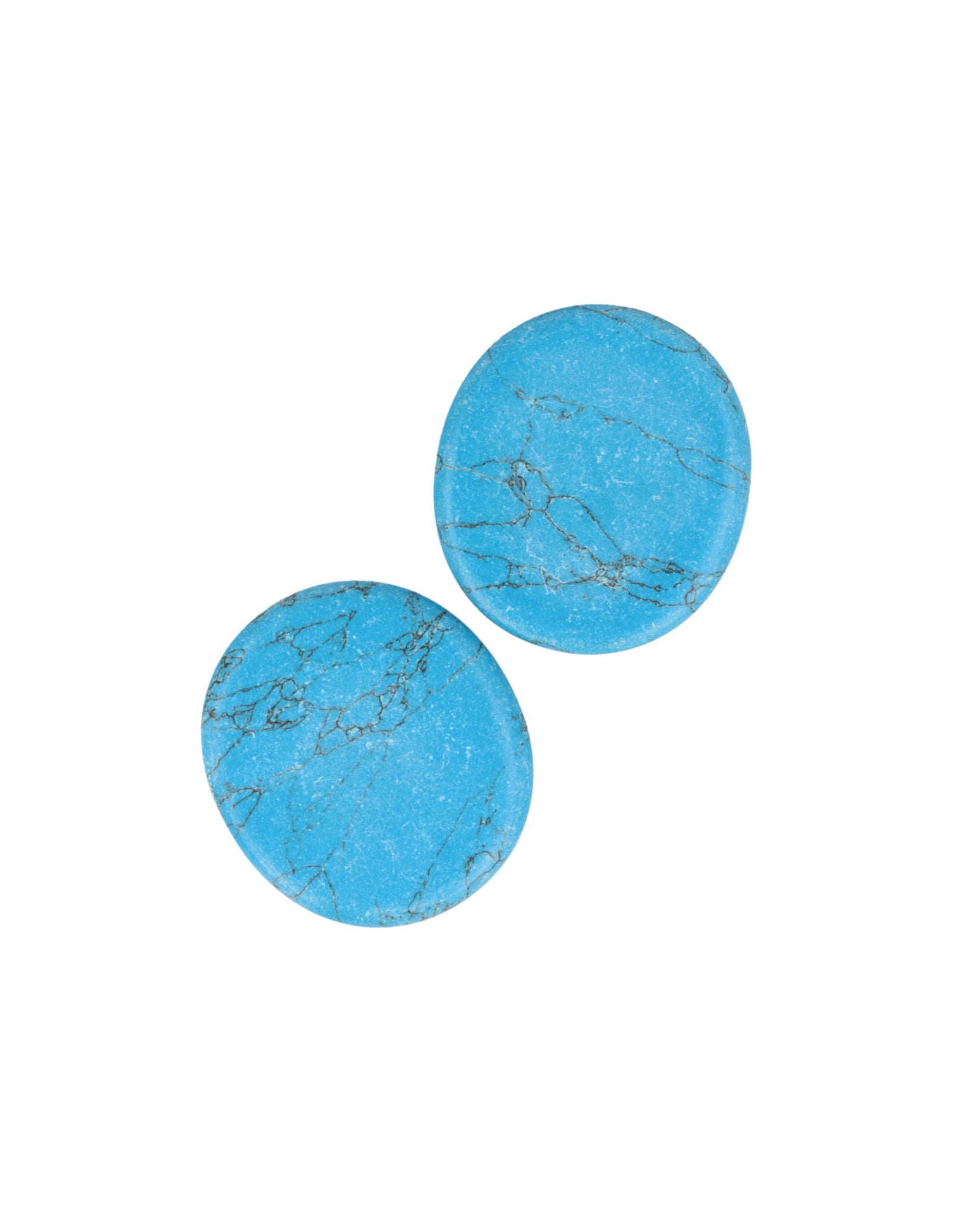 Howliet blauw zaksteen (gekleurd)
