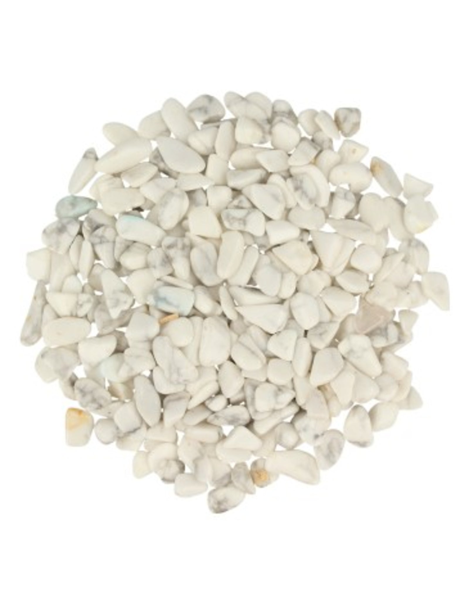 Howliet wit 100 gr. trommelstenen (mt1)