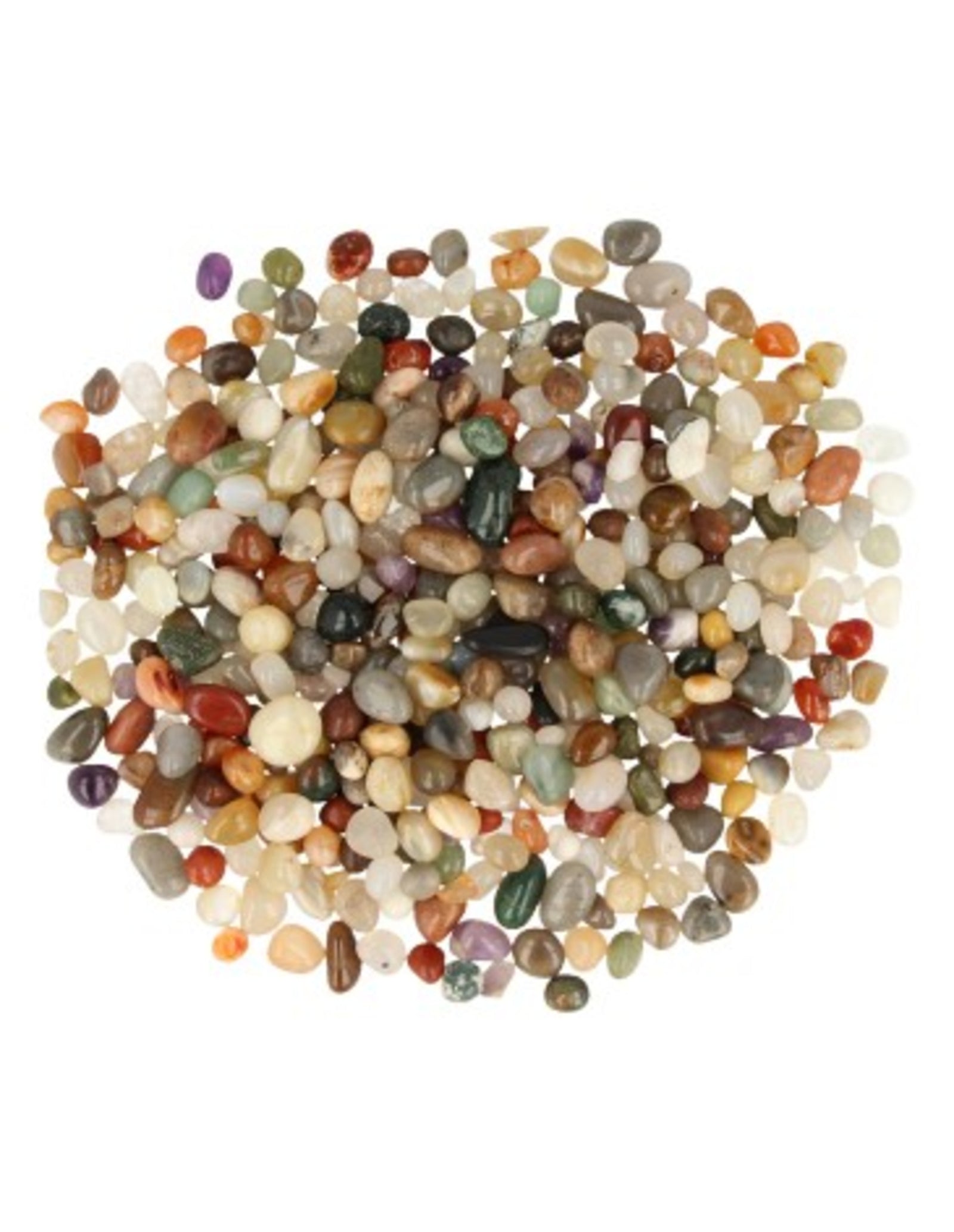 India mix 100 gr. trommelstenen (mt1-2)