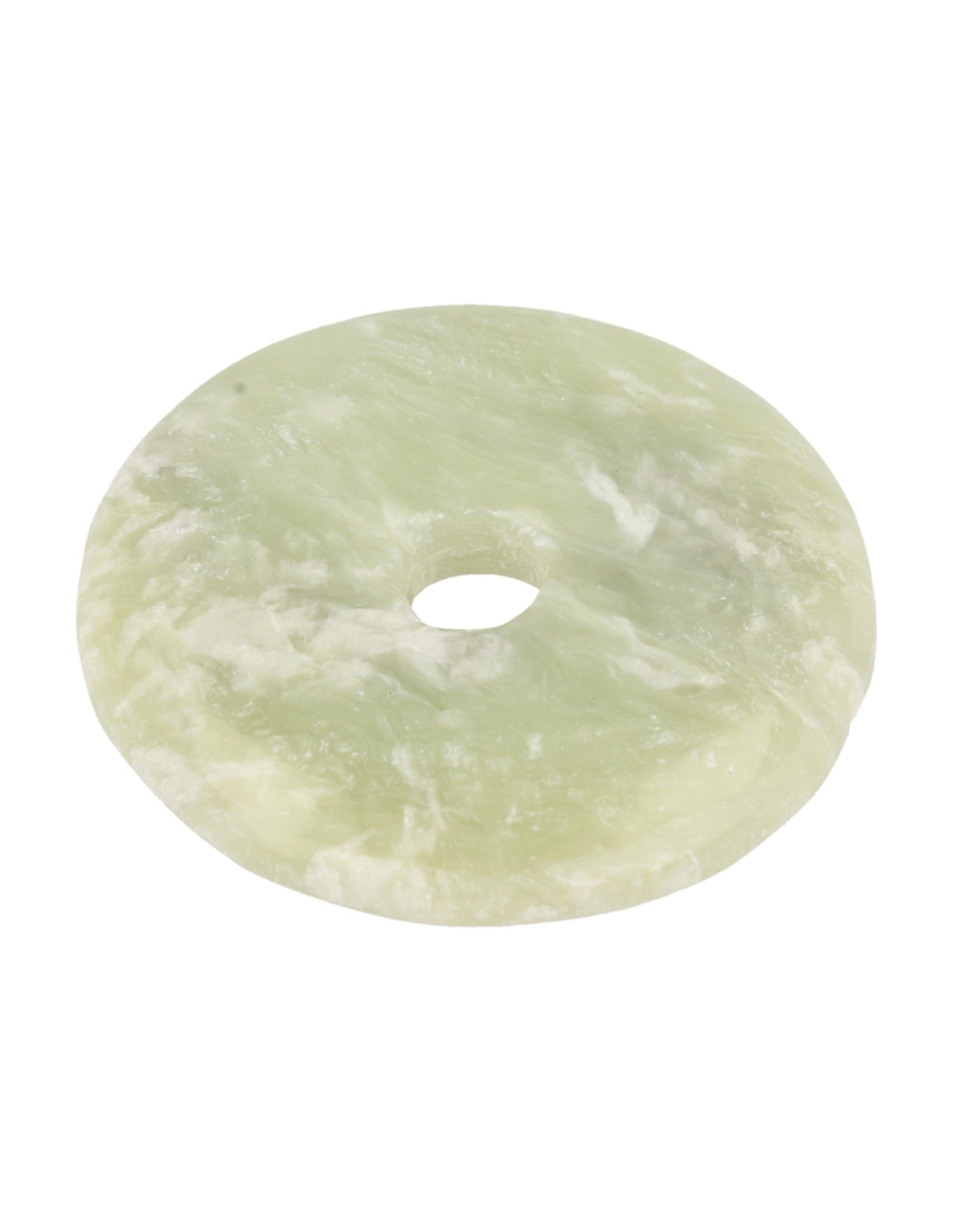 Jade Serpentijn donut 50 mm