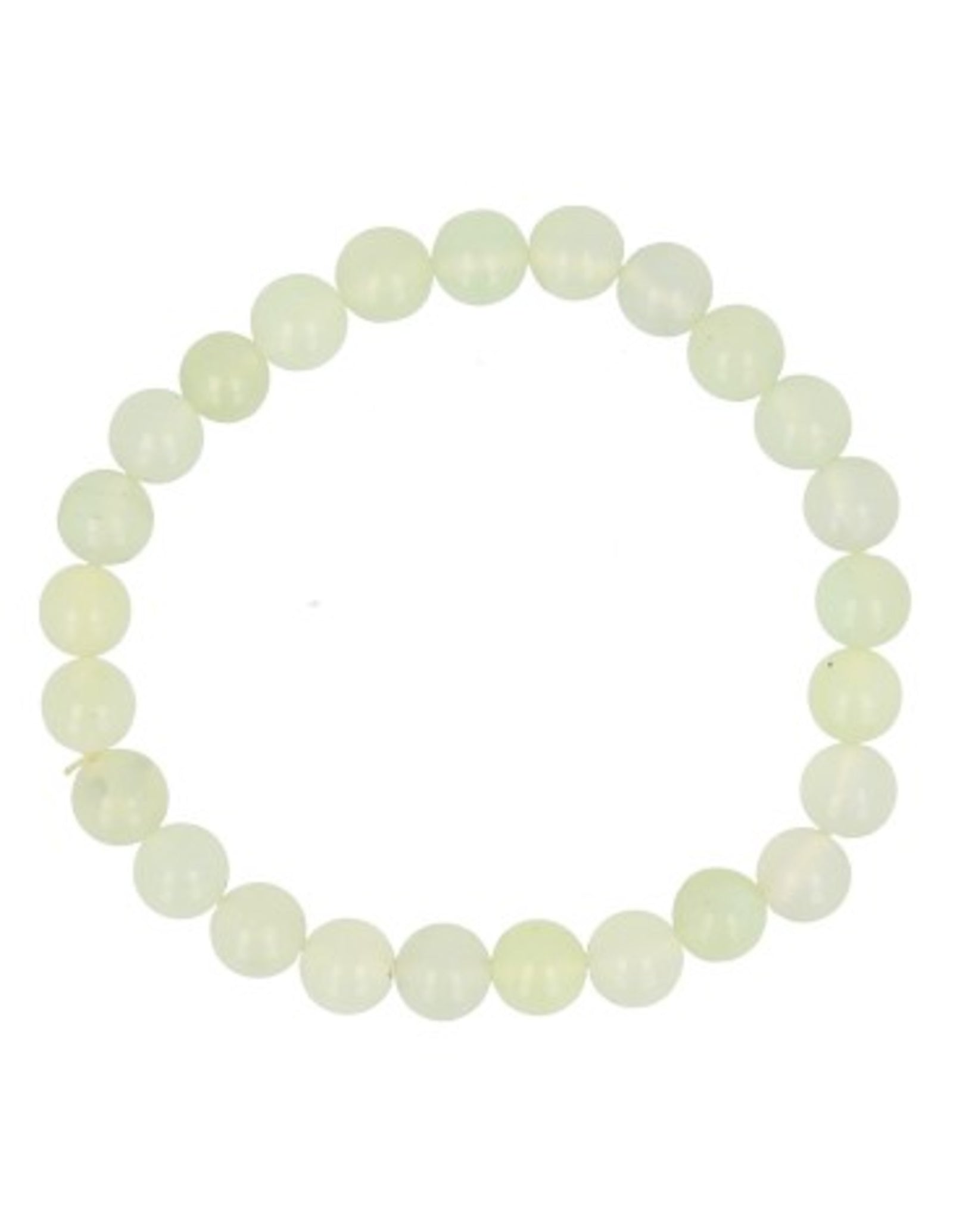 Jade Serpentijn kralenarmband 8 mm