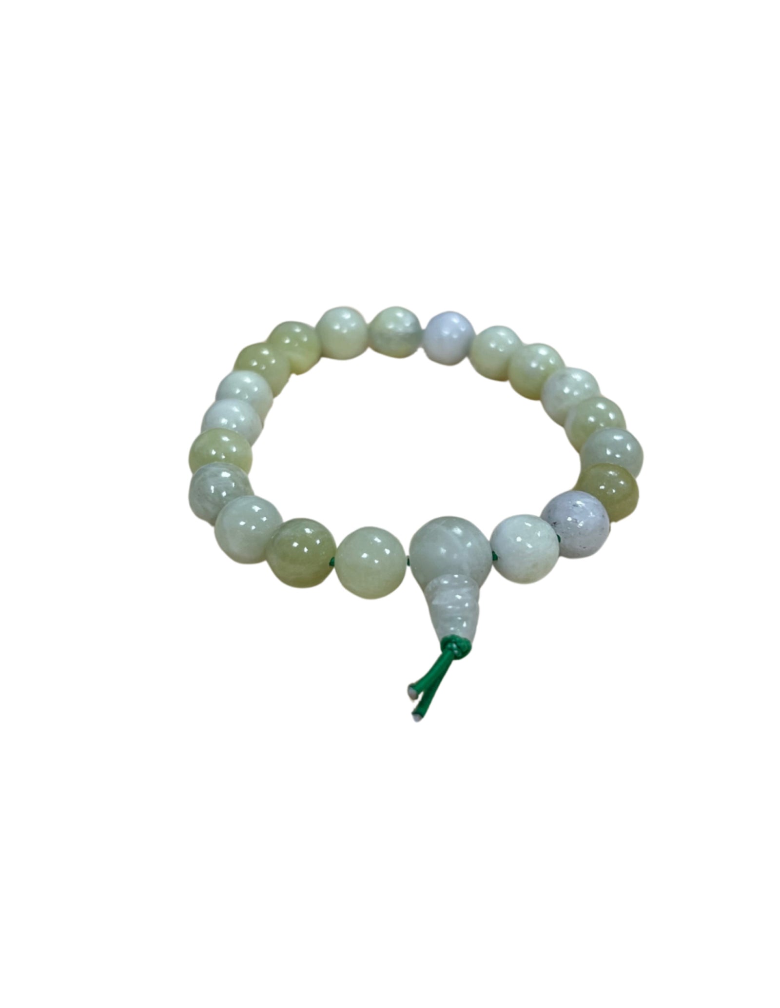 Jade Serpentijn powerbead armband