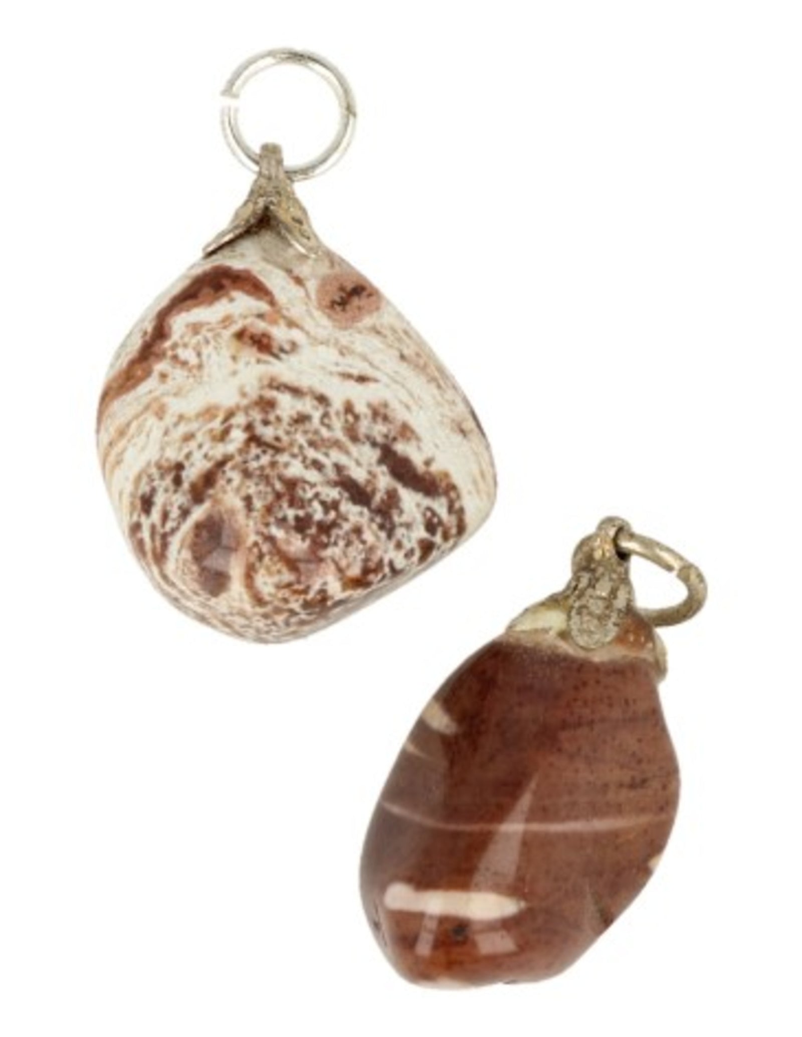 Jaspis Cacao edelsteen hanger