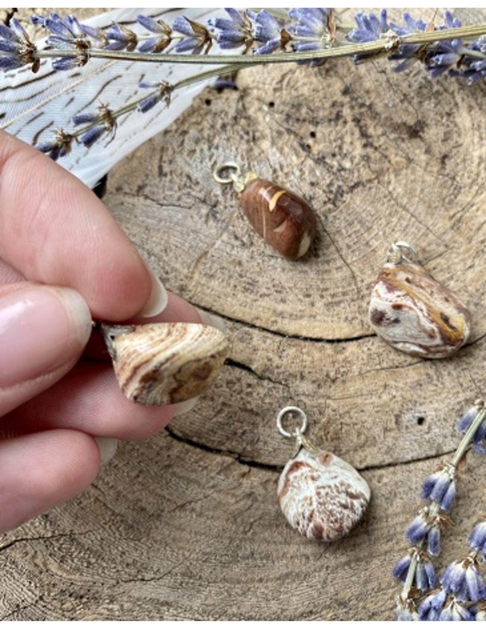 Jaspis Cacao edelsteen hanger