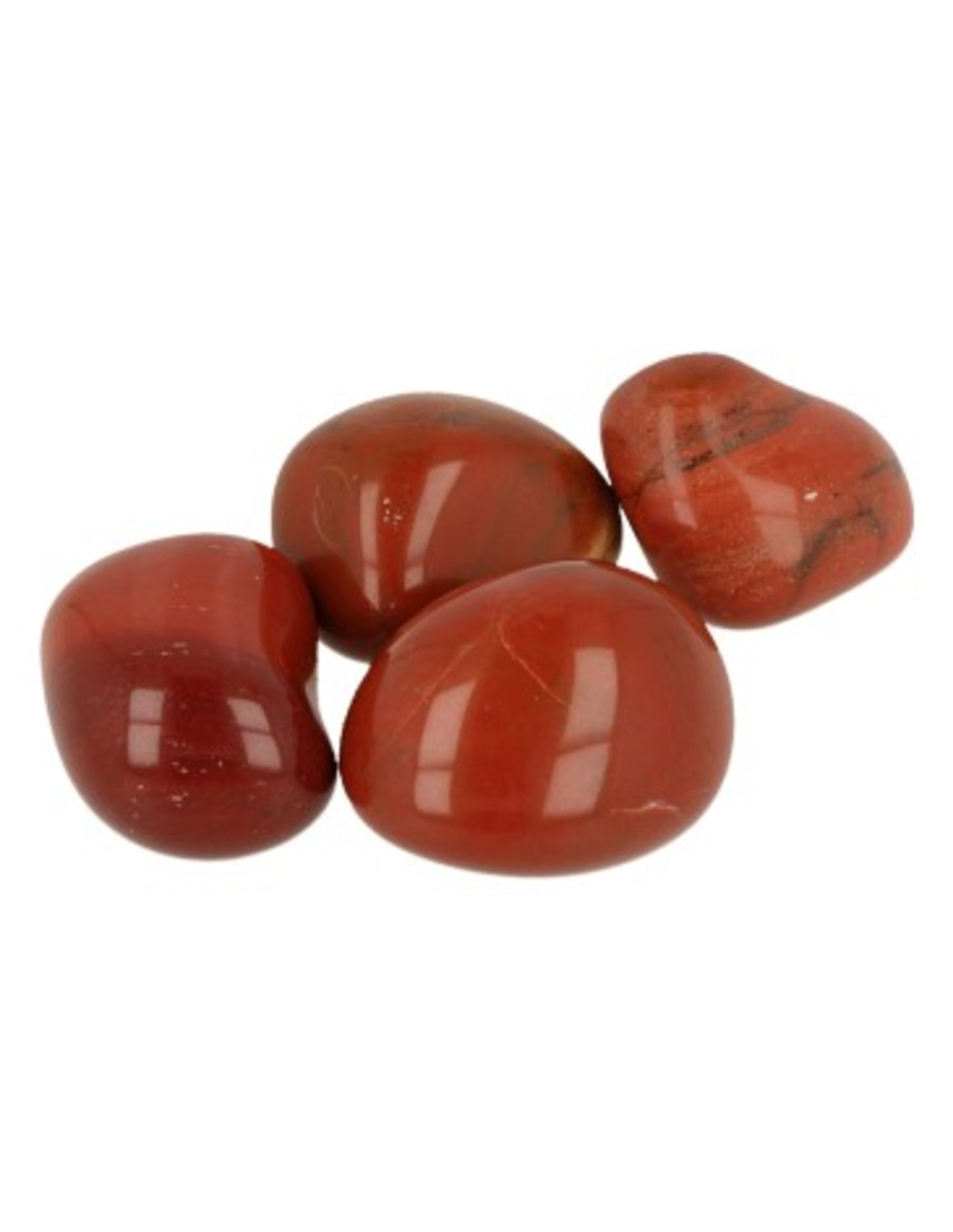 Jaspis rood A (mt3) 500 gr. trommelstenen