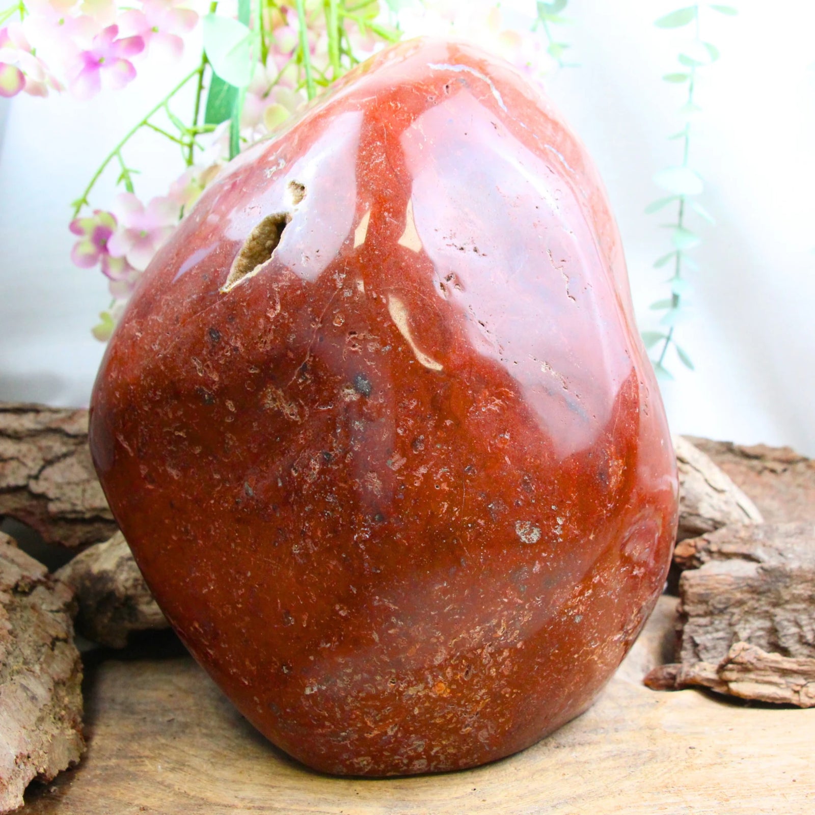 Jaspis rood sculptuur nr.5363