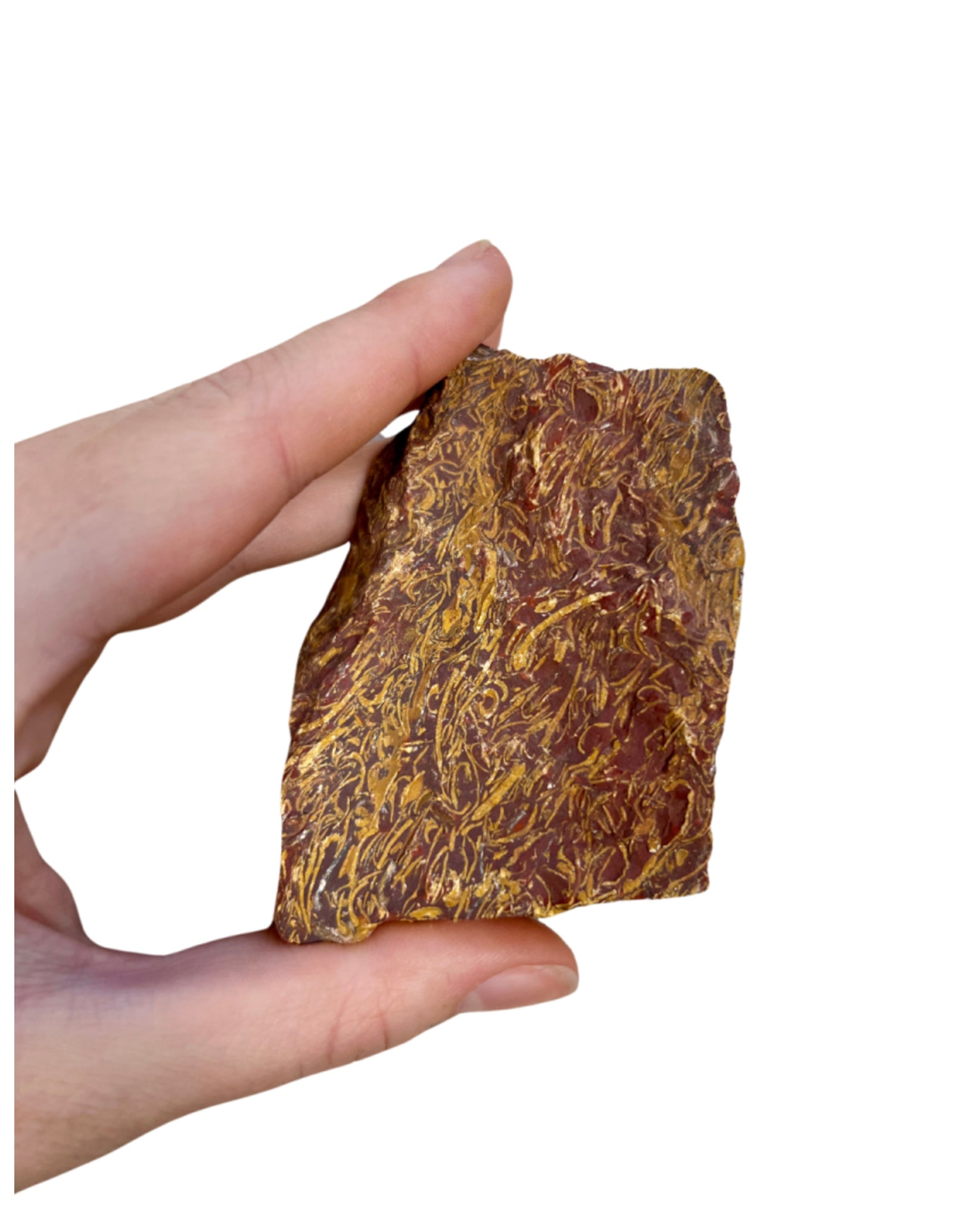 Jaspis slangen 500 gram ruwe brokken